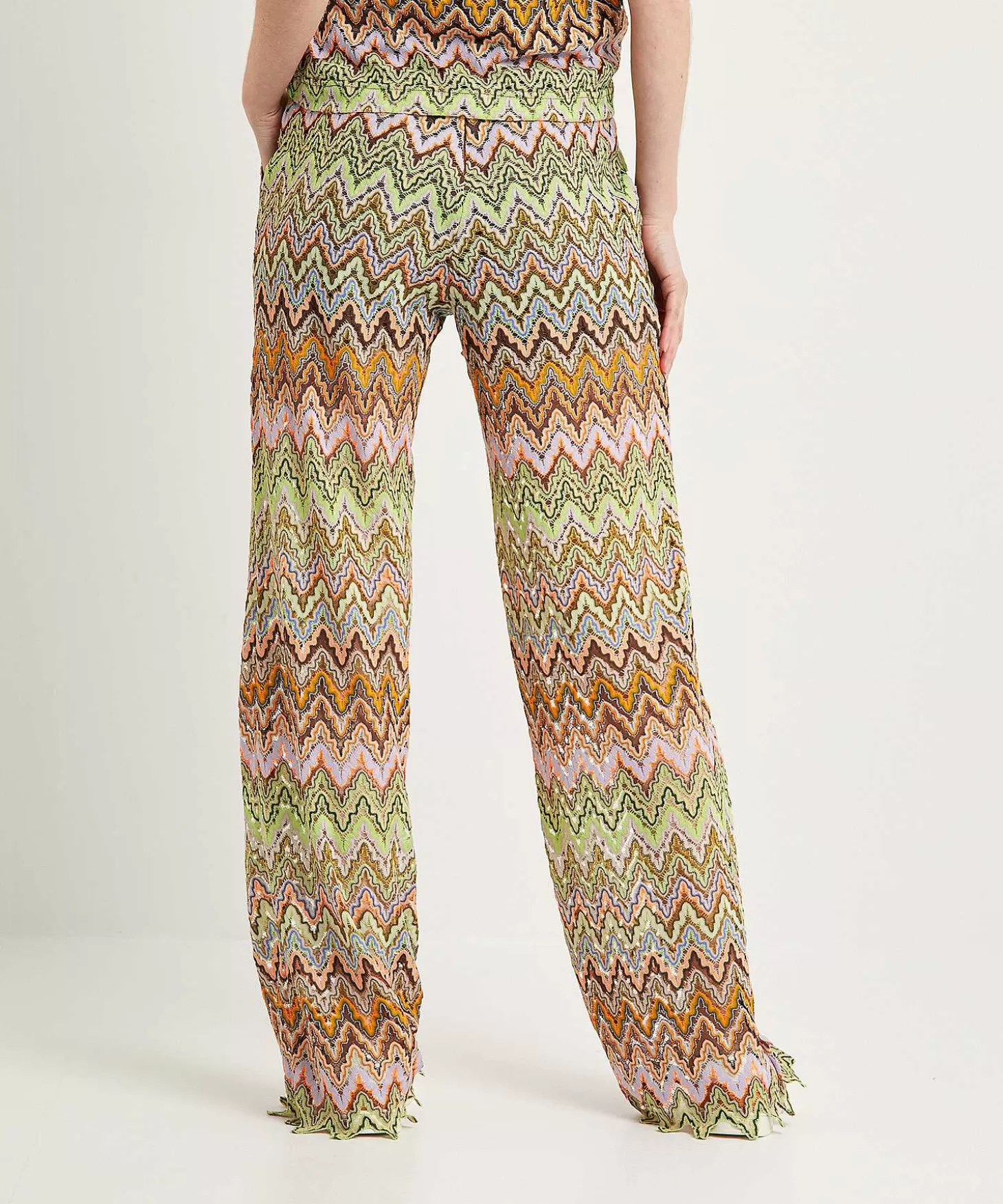 Ana Alcazar Missoni Broek Posyda Fashion