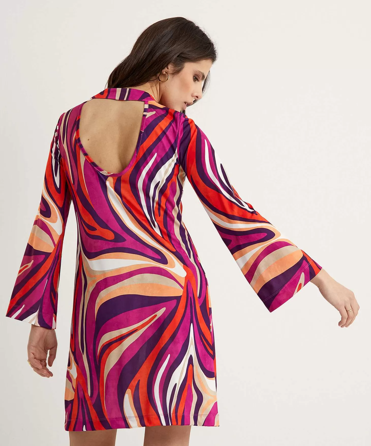 Ana Alcazar Slinky Jurk Fancy Print Discount