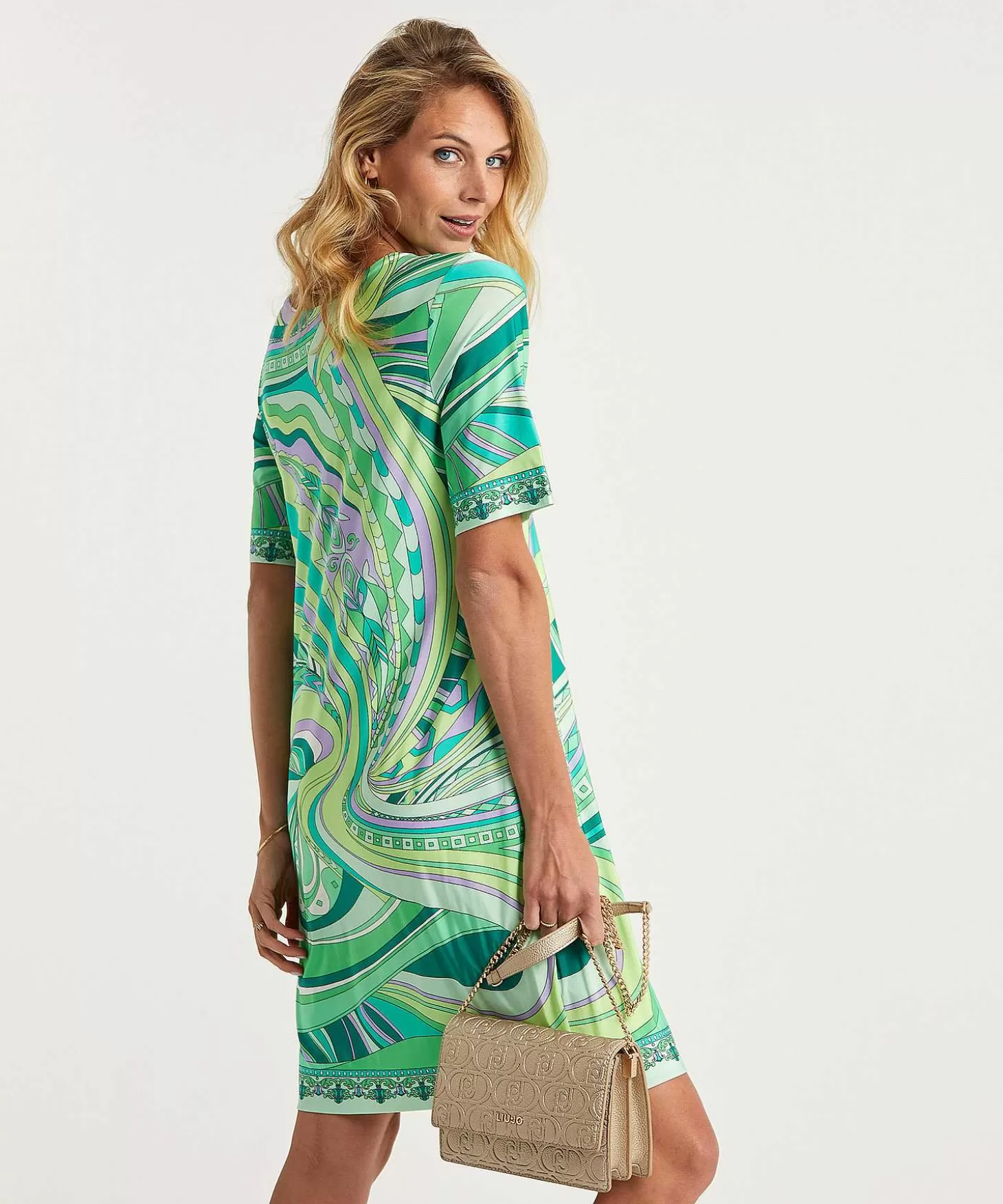 Ana Alcazar Slinky Jurk Multicolor Shop