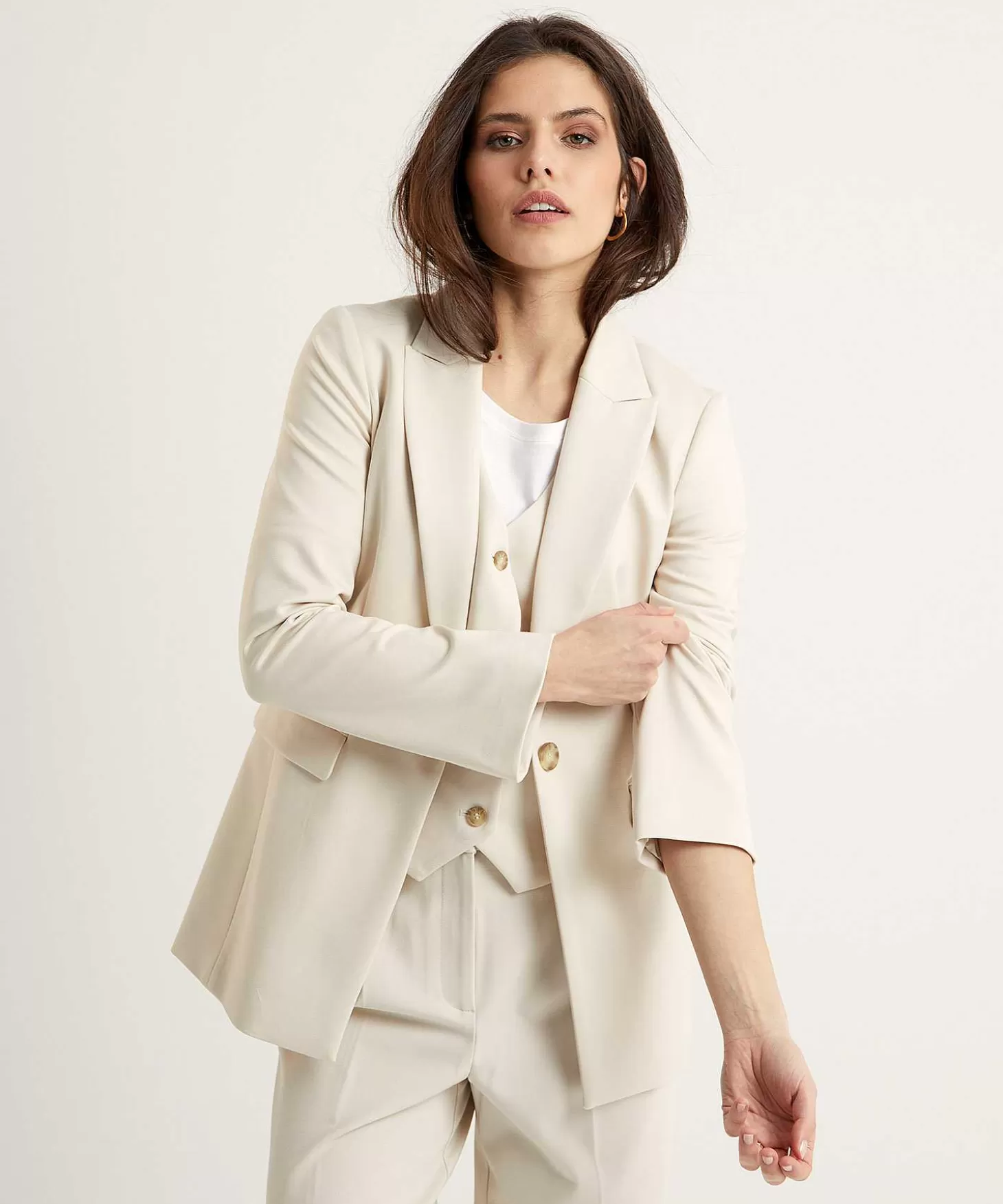 BEAUMONT APPAREL Beaumont Oversized Jersey Blazer Tatum Store