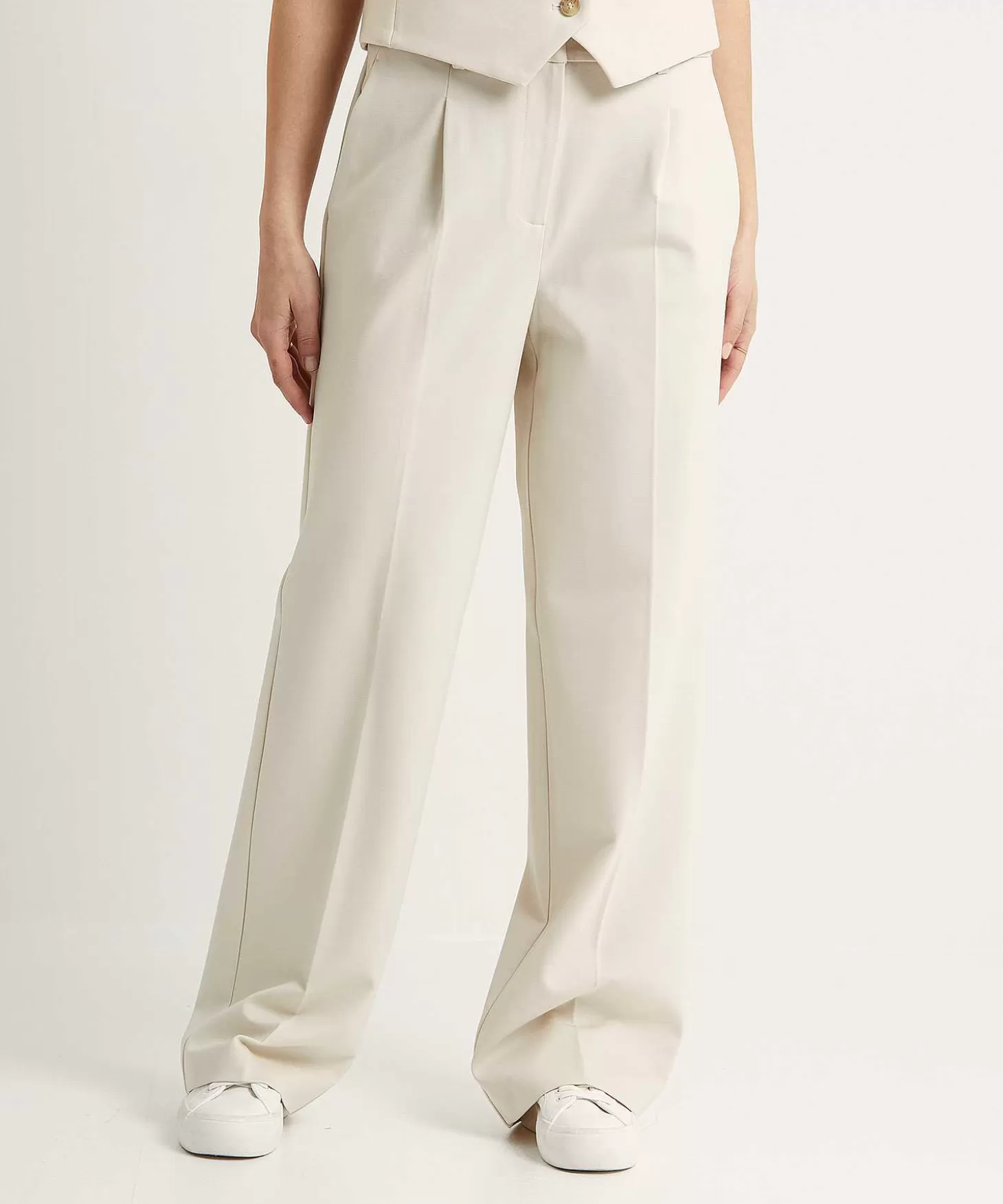 BEAUMONT APPAREL Beaumont Wide Leg Jersey Broek Jules Best Sale