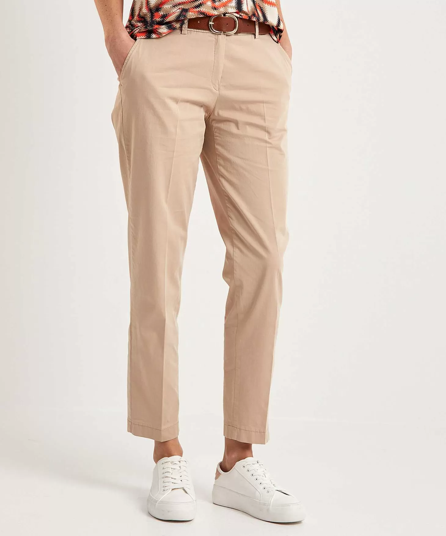 Brax Cropped Ultra Light Chino Maron New