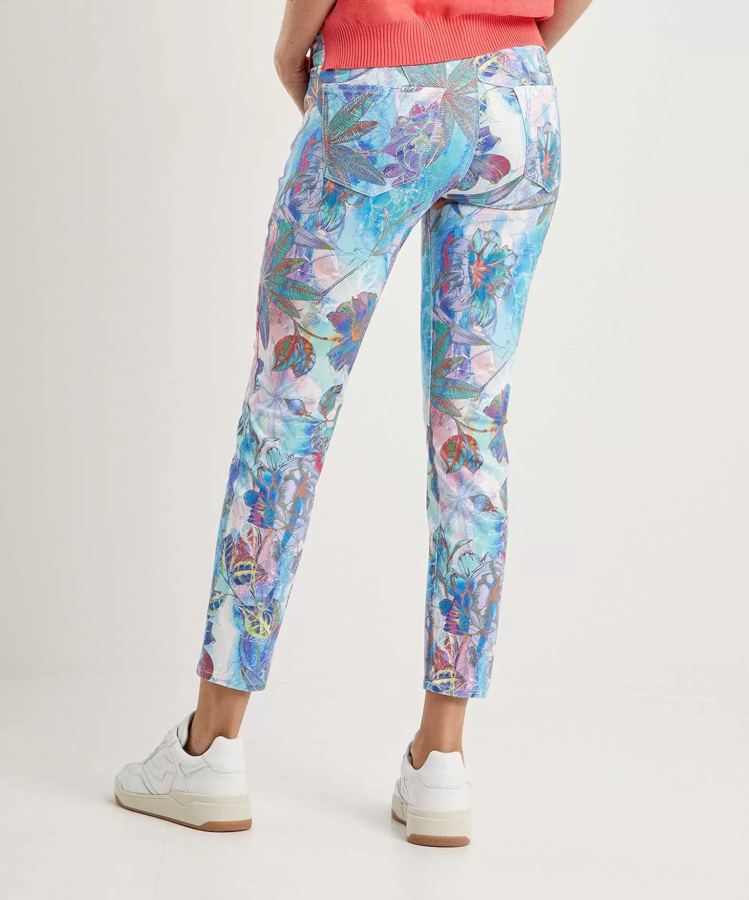 Brax Skinny Jeans Bloemprint Ana Sale