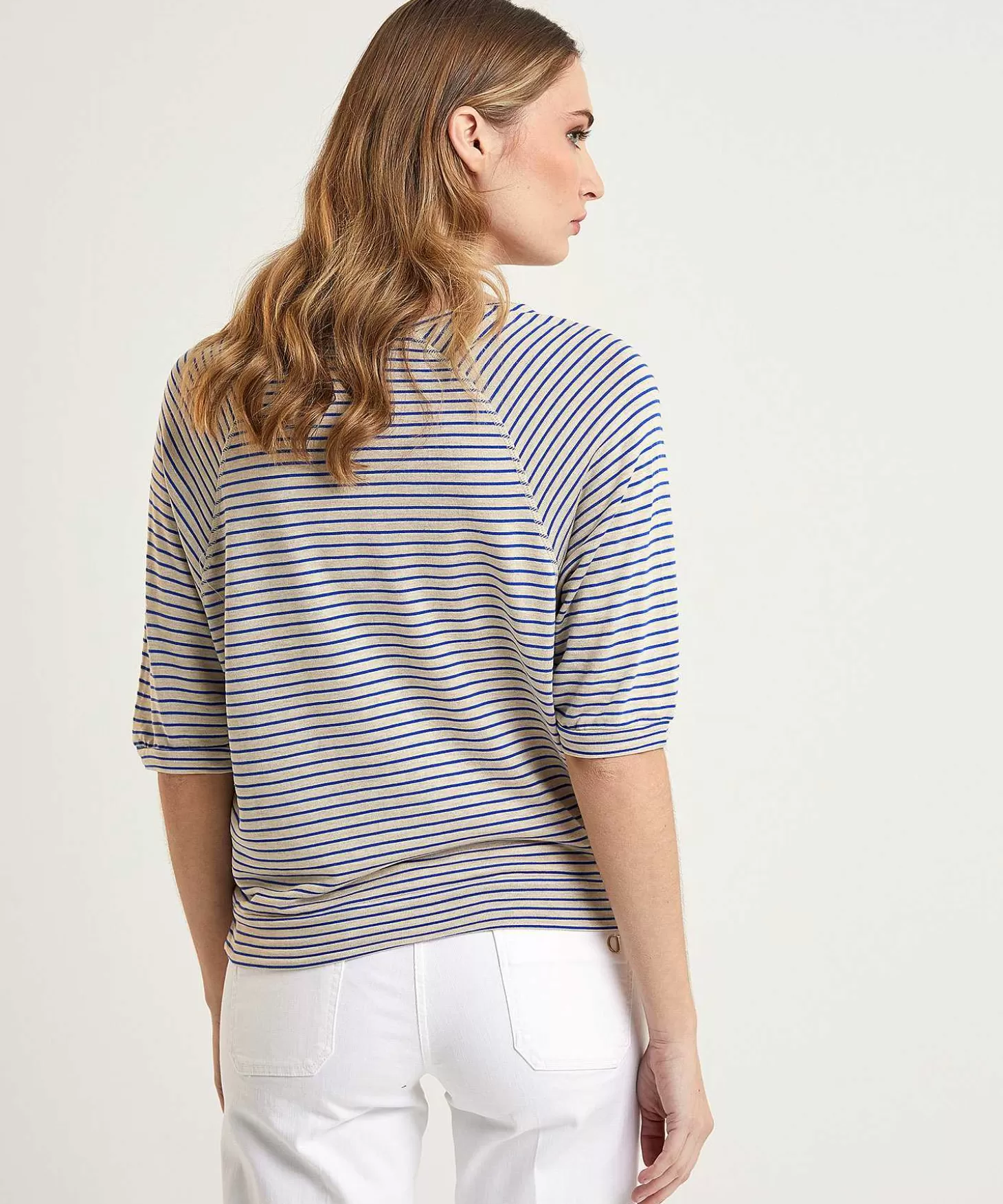 By-Bar Shirt Met Streepje Neva Online