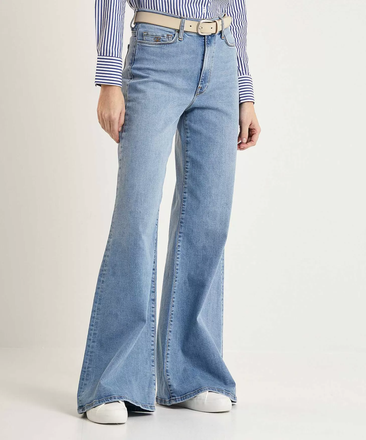 By-Bar Wide Leg Jeans Femme Online