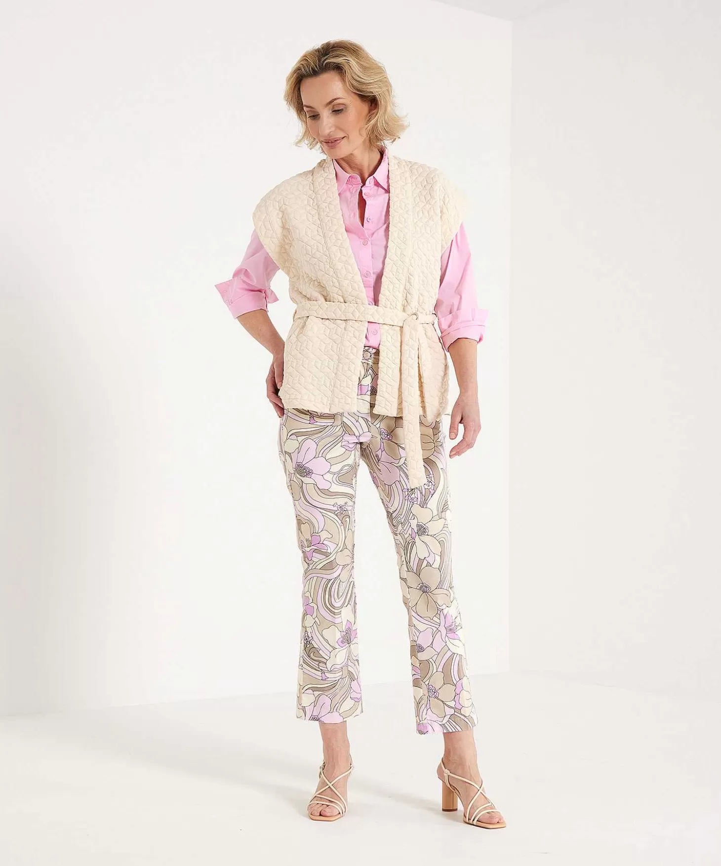 Cambio Broek Easy Kick Stella Flowers Outlet