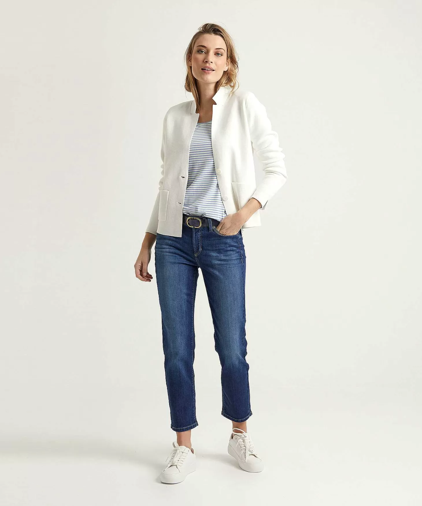 Cambio Cropped Jeans Piper Discount