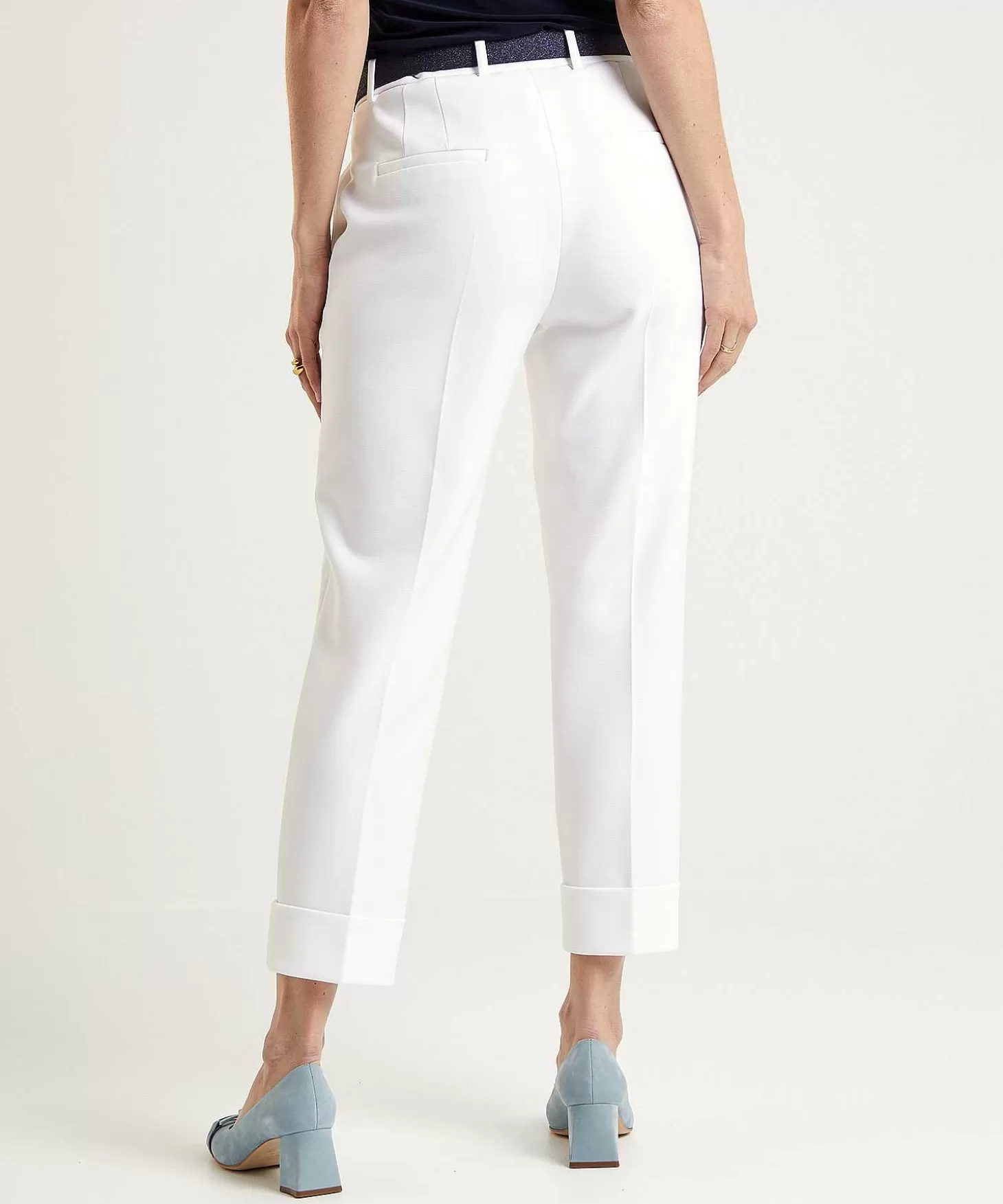 Cambio Cropped Pantalon Omslag Krystal Discount