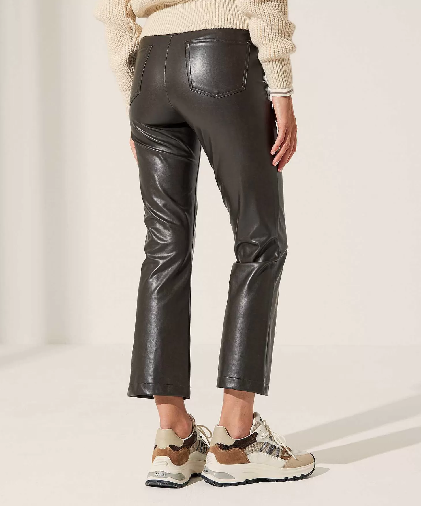 Cambio Easy Kick Broek Vegan Leather Felice Flash Sale