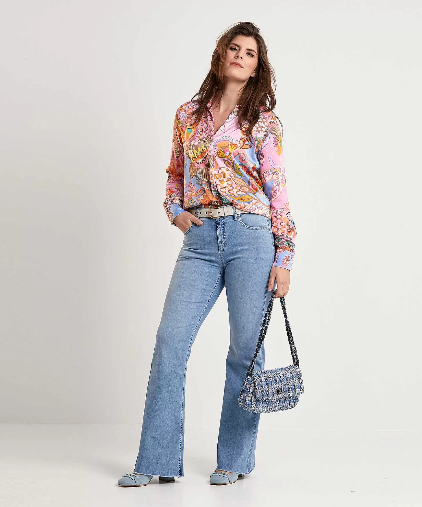 Cambio Flared Jeans Fabienne Cheap