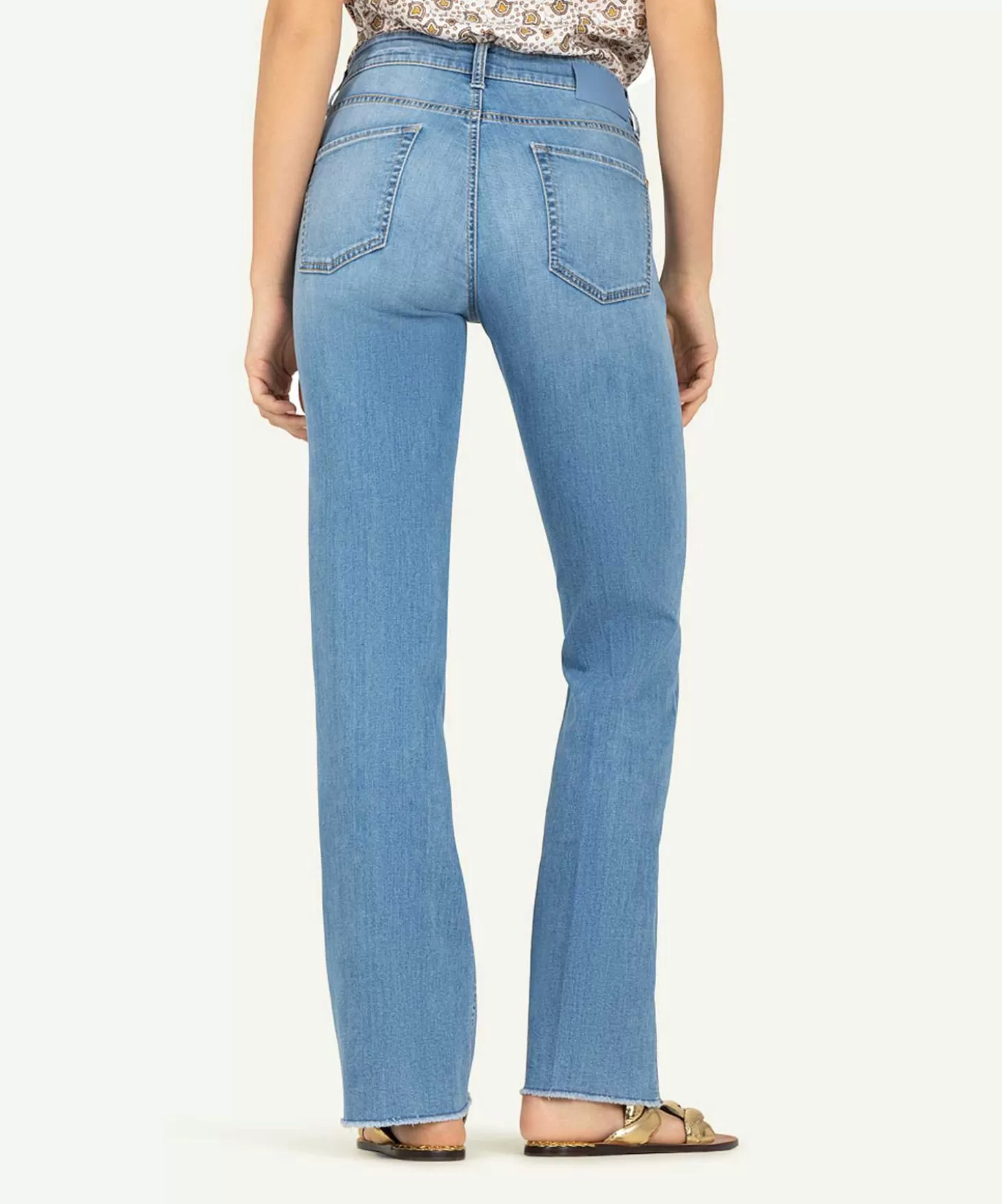 Cambio Flared Jeans Met Sierbitje Paris Online