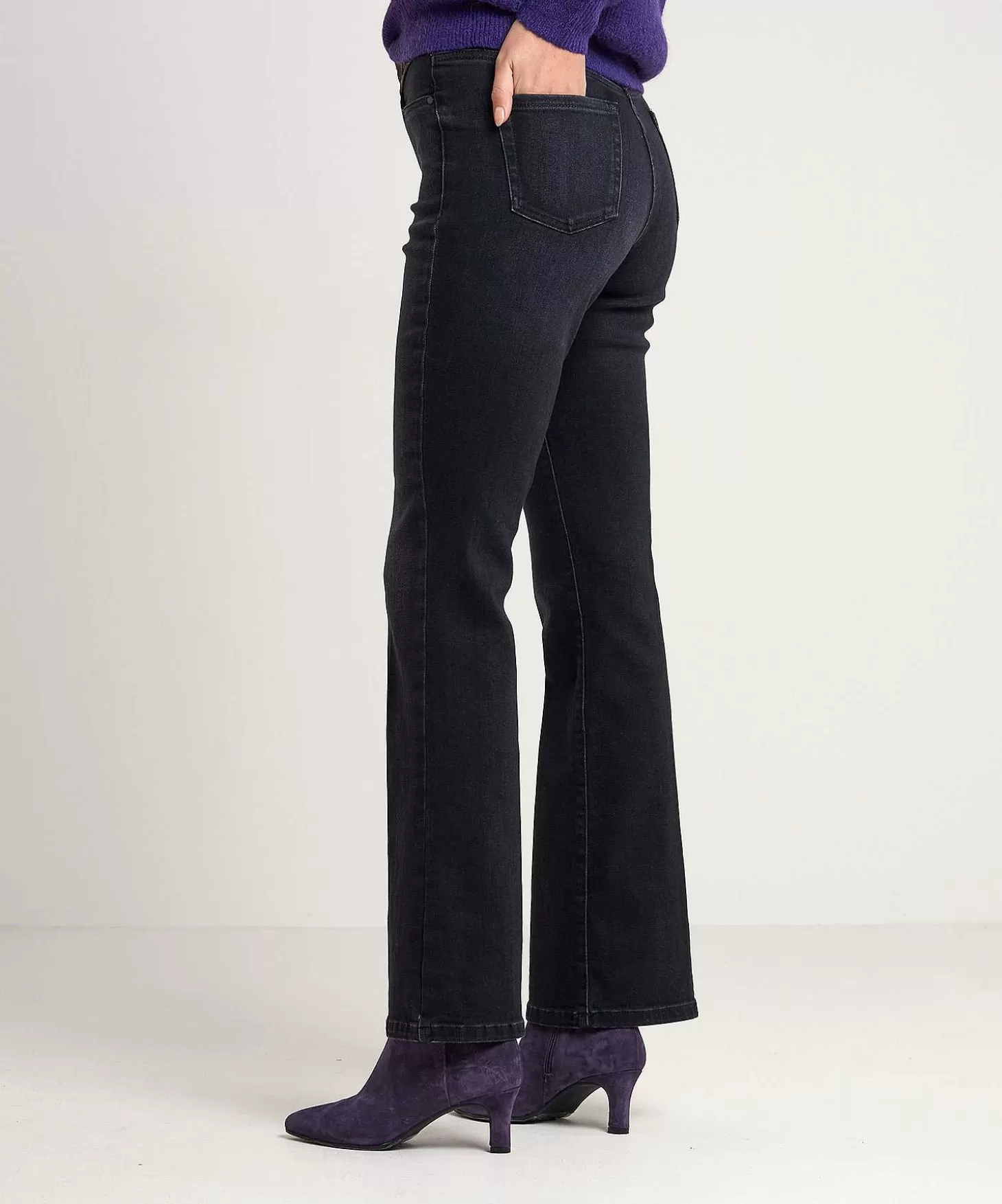 Cambio Flared Jeans Tregging Philia Flash Sale