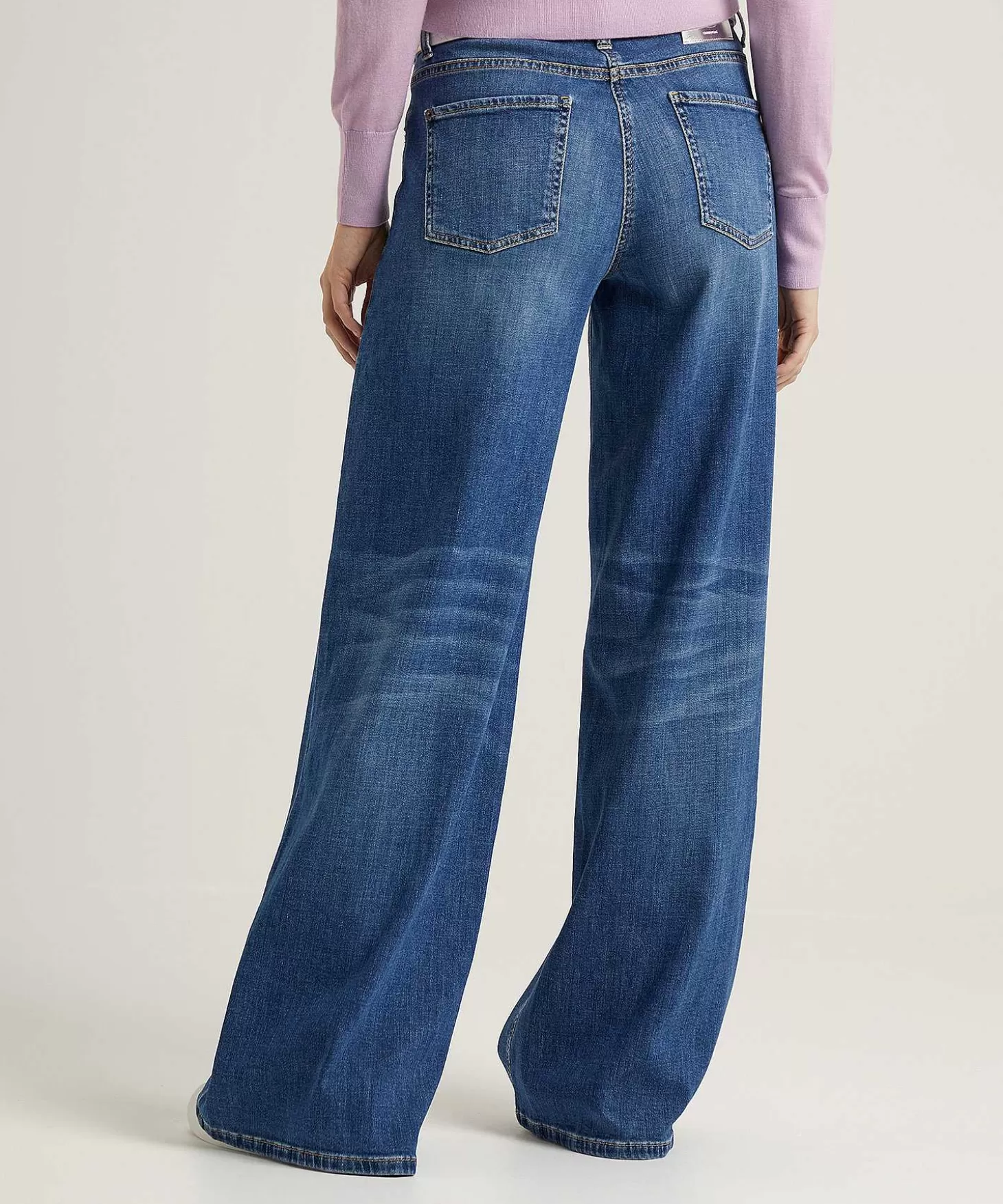 Cambio Wide Leg Jeans Palazzo Discount