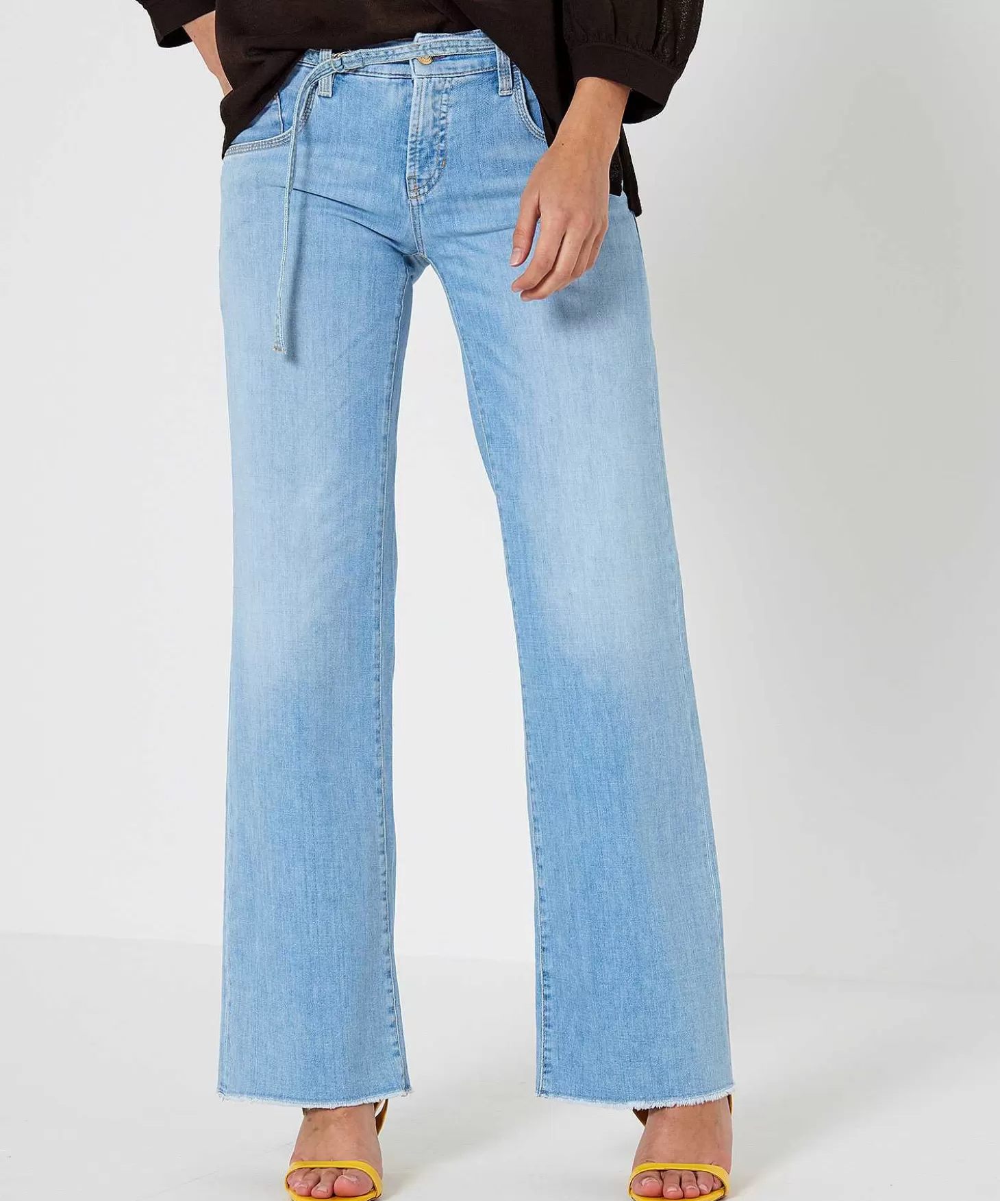 Cambio Wide Leg Jeans Tess Best