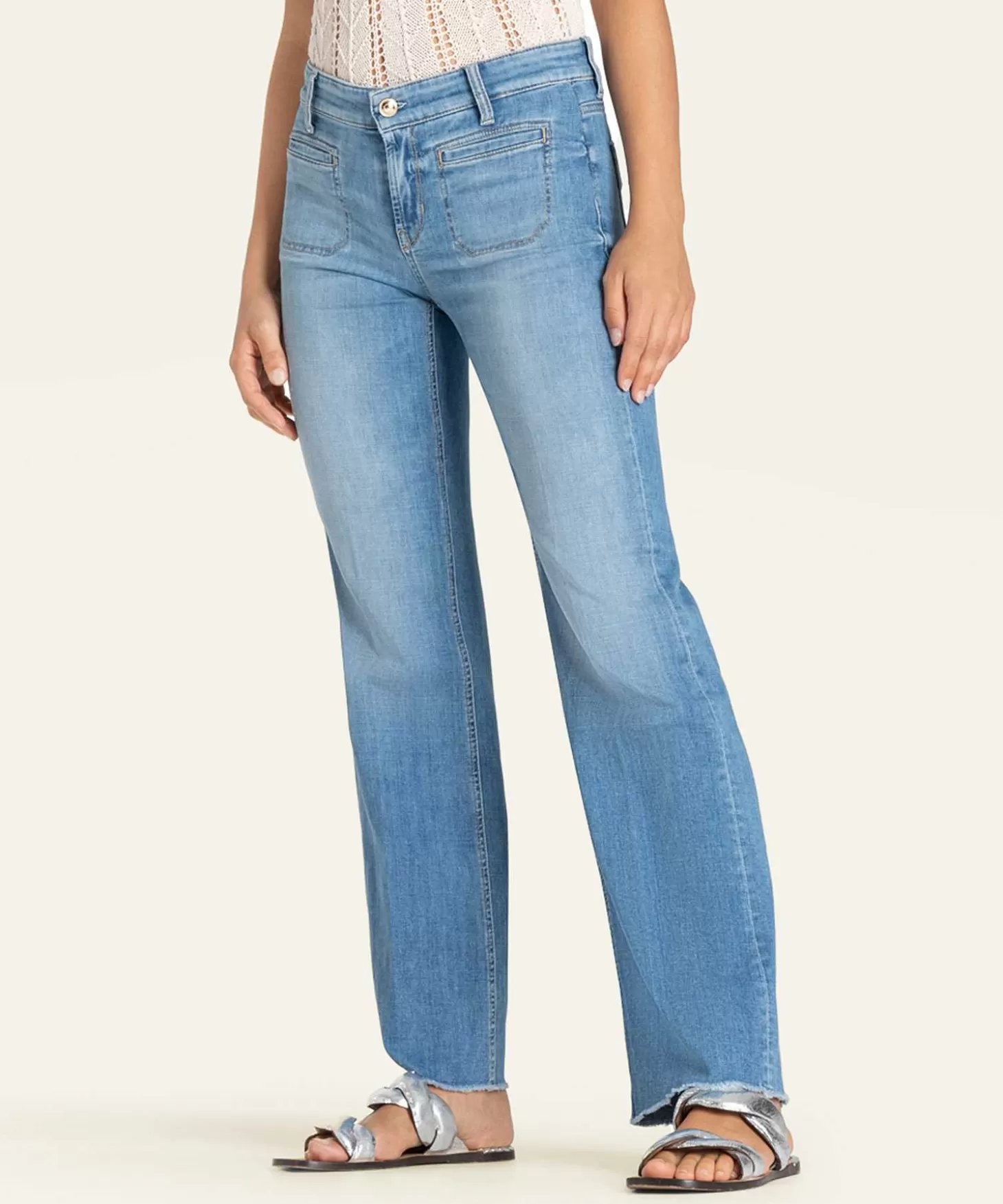 Cambio Wide Leg Jeans Tess Shop