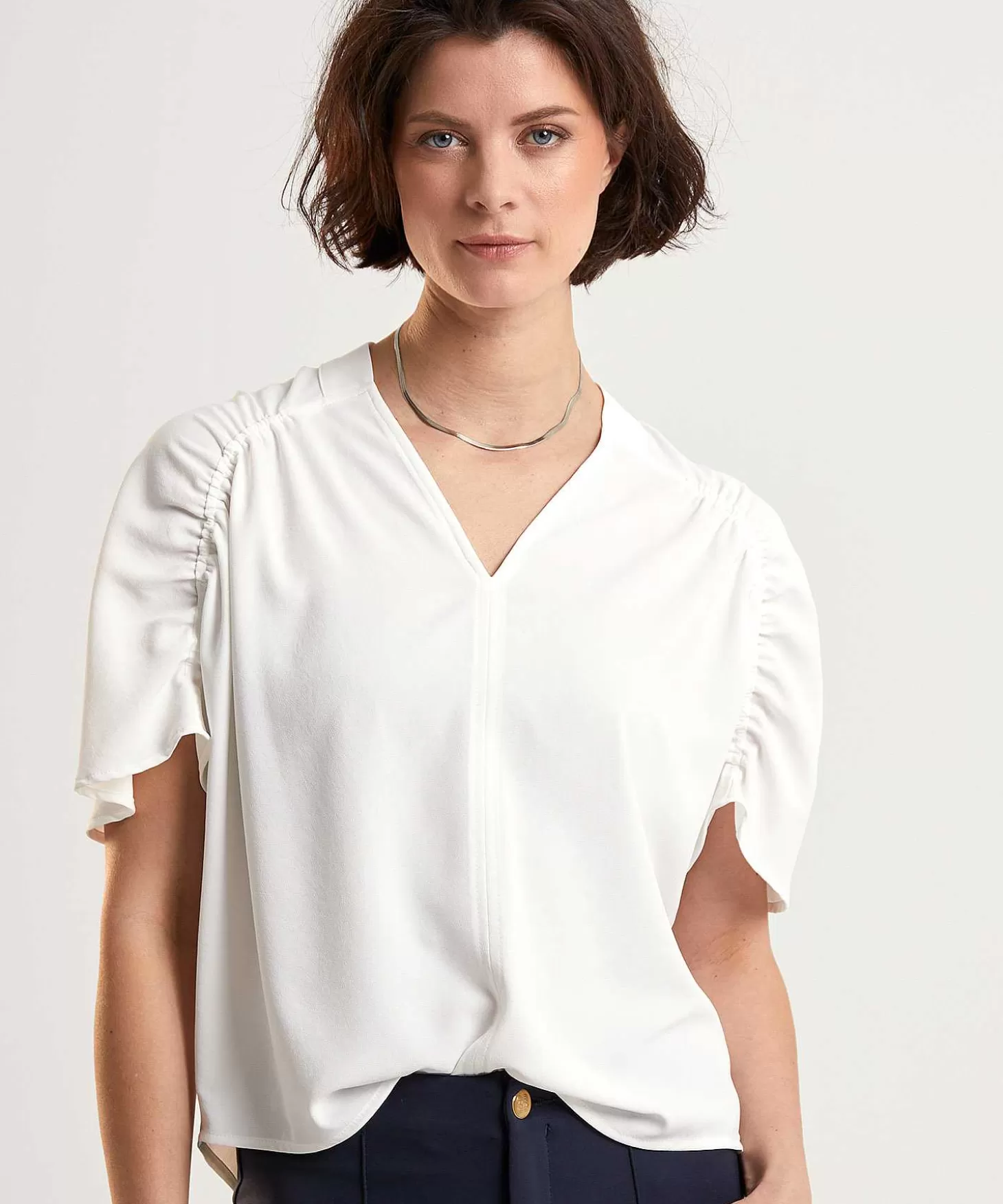 Caroline Biss Blouse Smock Schouder Best