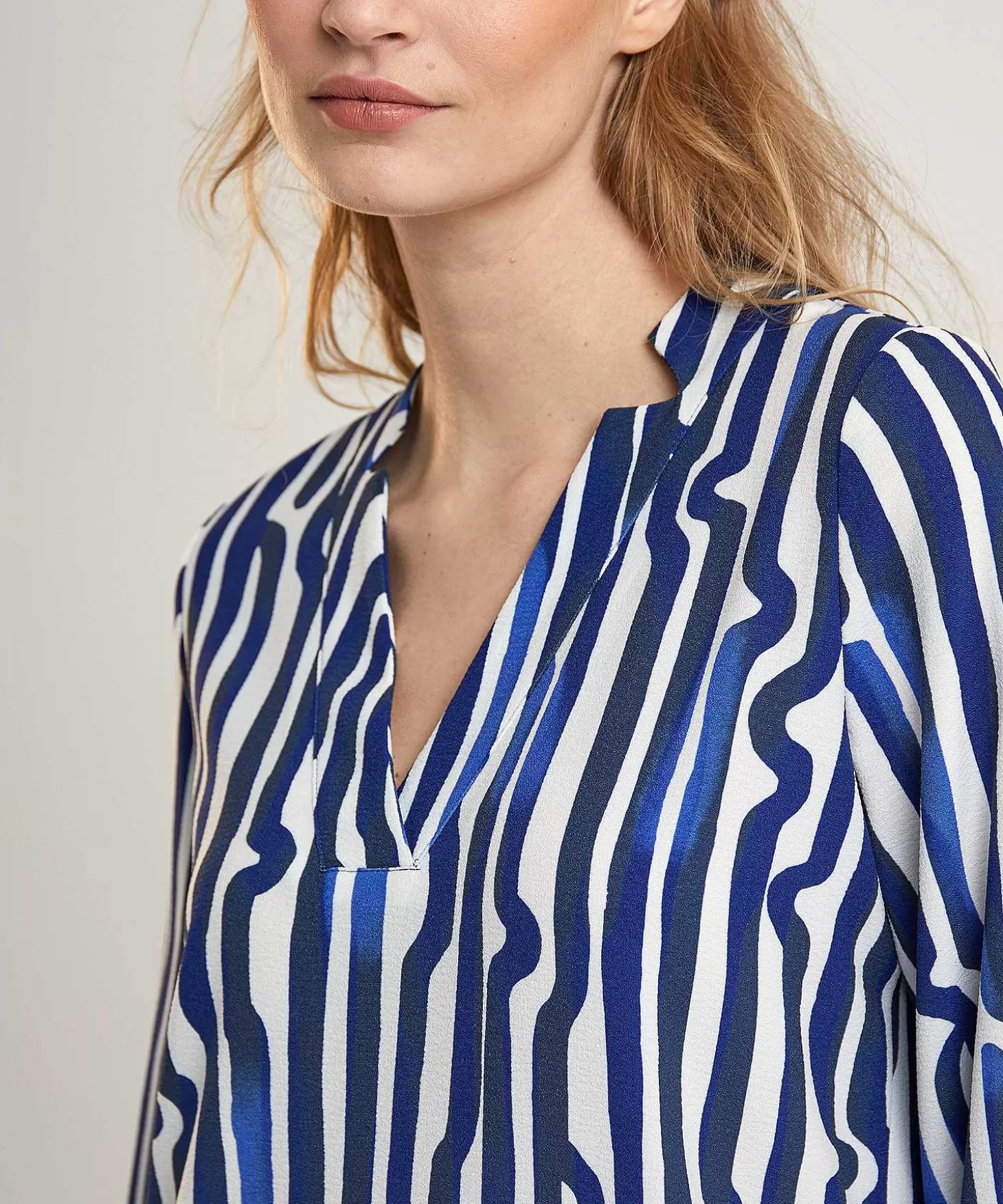 Caroline Biss Jurk Fancy Stripe Shop