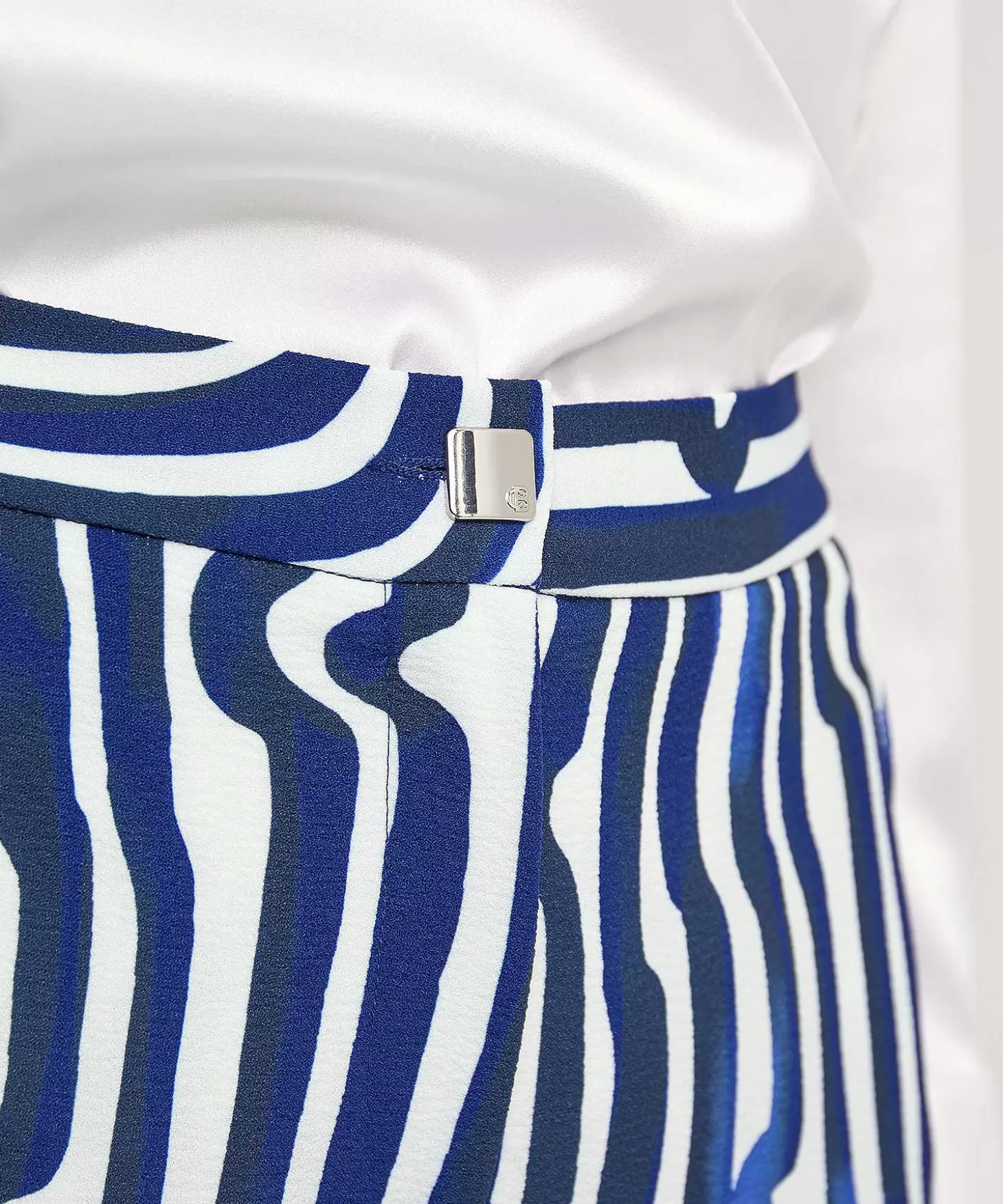 Caroline Biss Palazzo Broek Fancy Stripe Sale