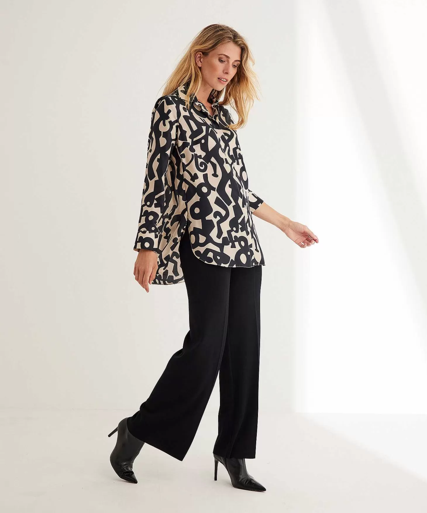 Emotions Wide Leg Broek Crepe Store