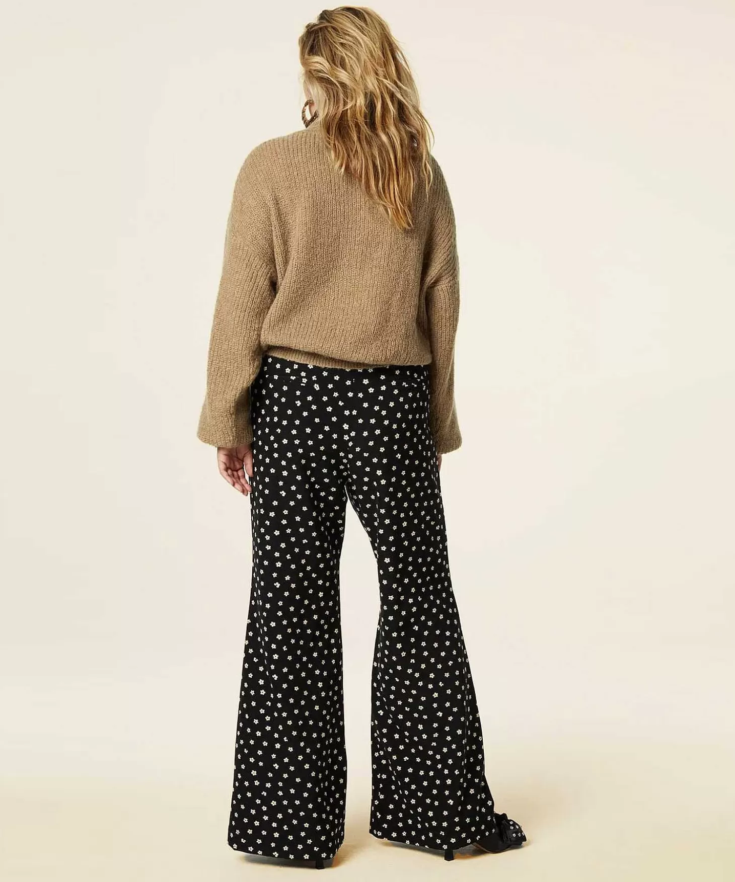 Fabienne Chapot Wide Leg Broek Bloemenprint Puck Outlet