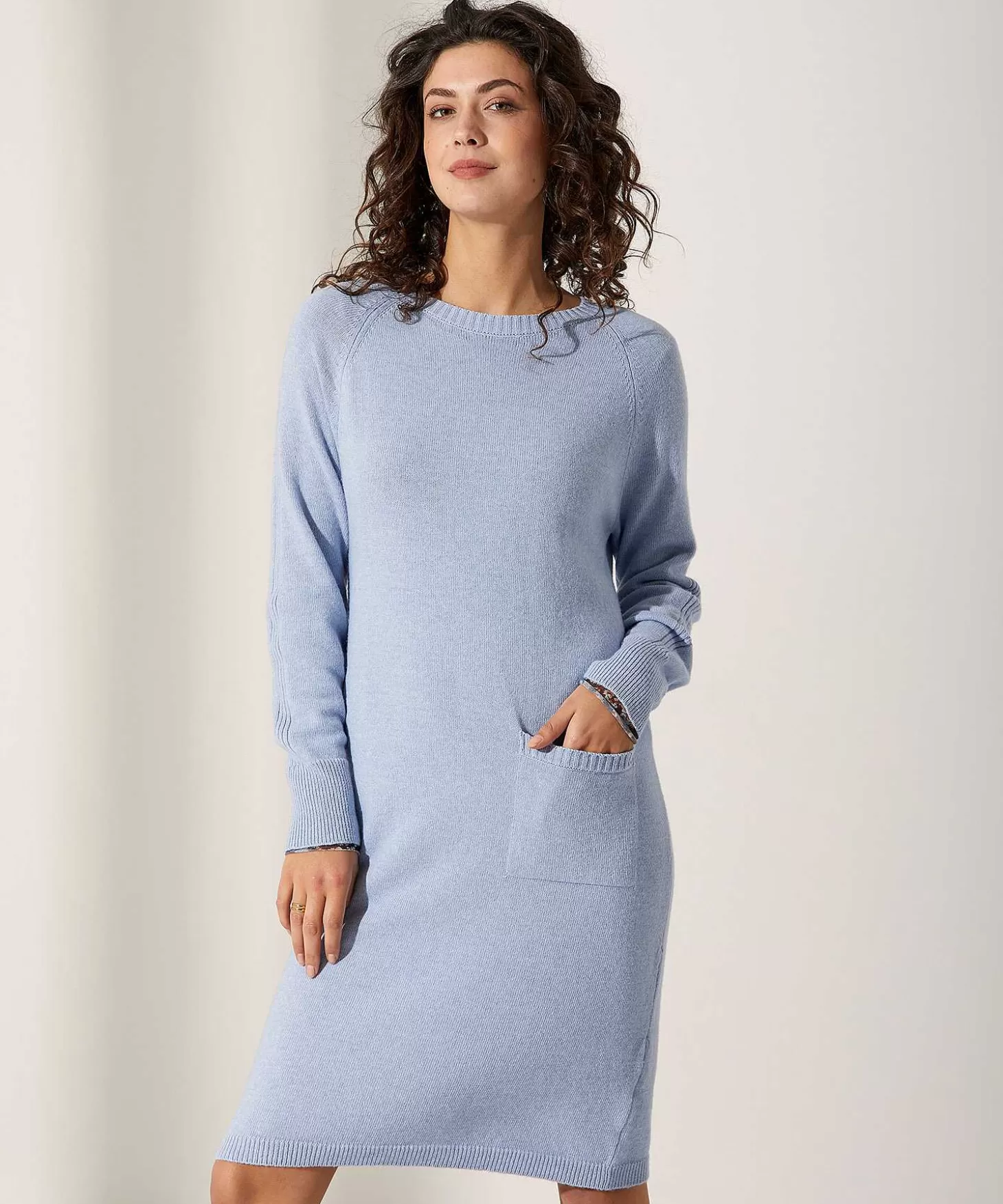 GIULIA E TU Knit Jurk Met Zakje Shop