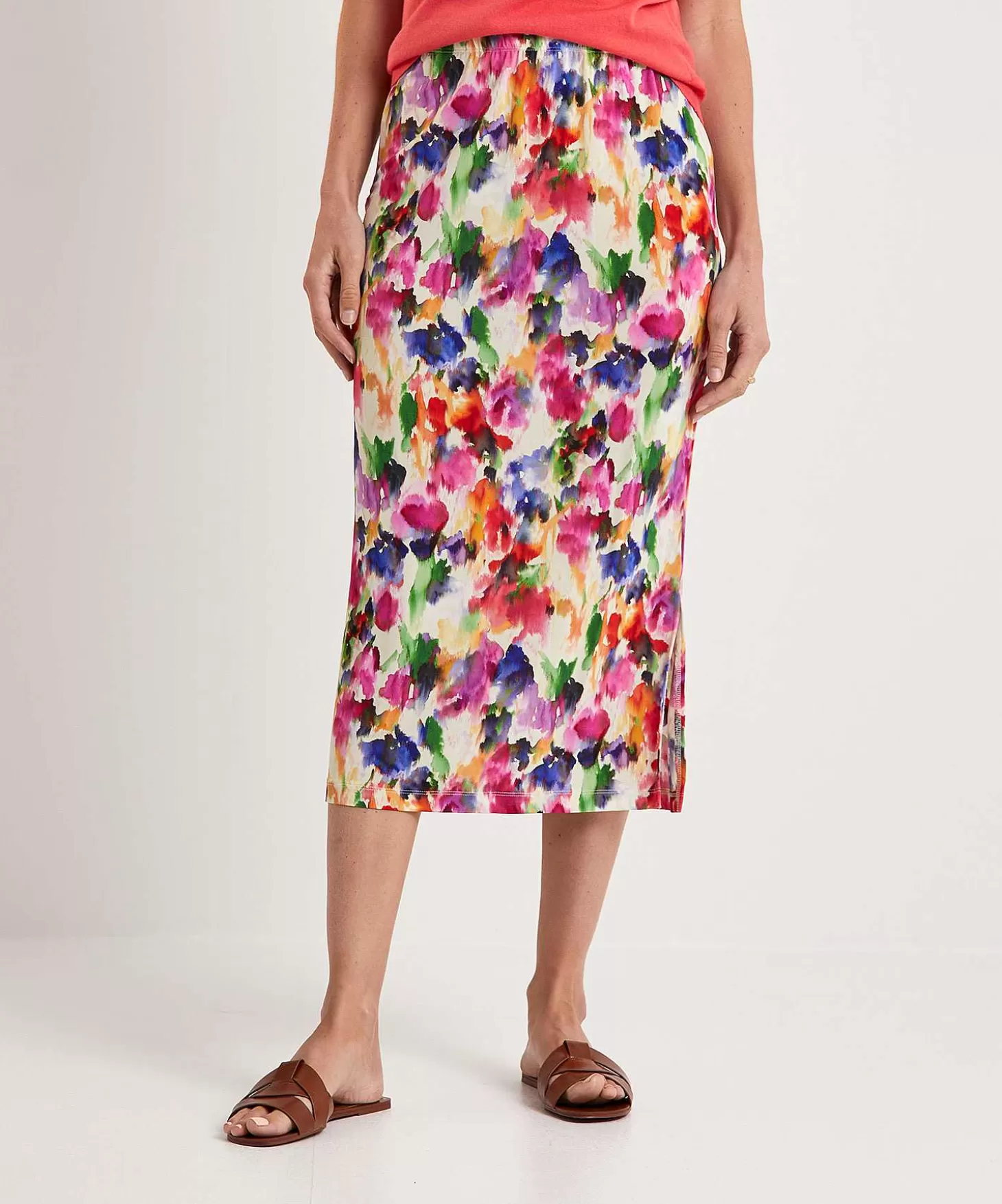 GIULIA E TU Slinky Rok Faded Flower Flash Sale