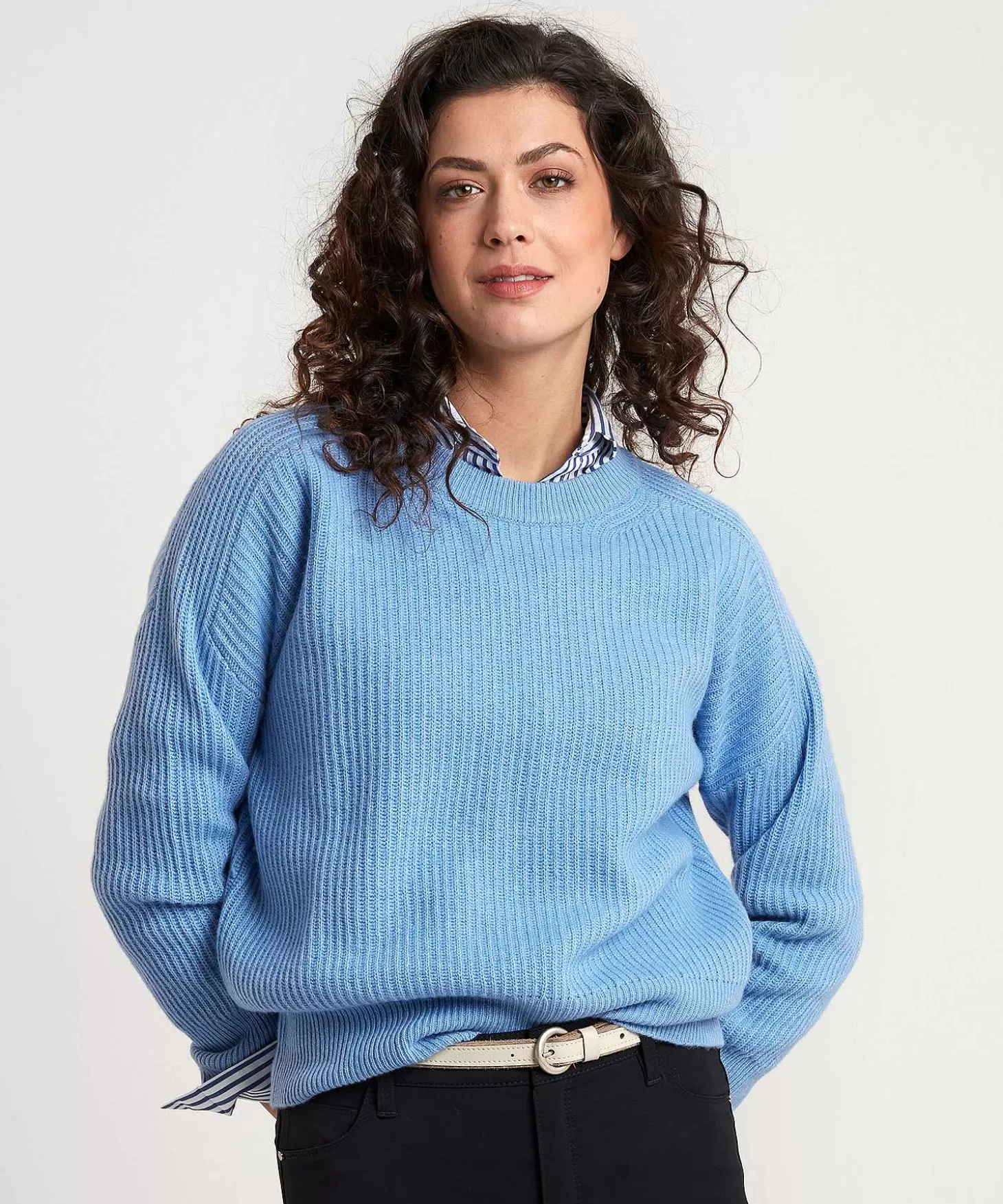 GIULIA E TU Trui Rib Knit Flash Sale