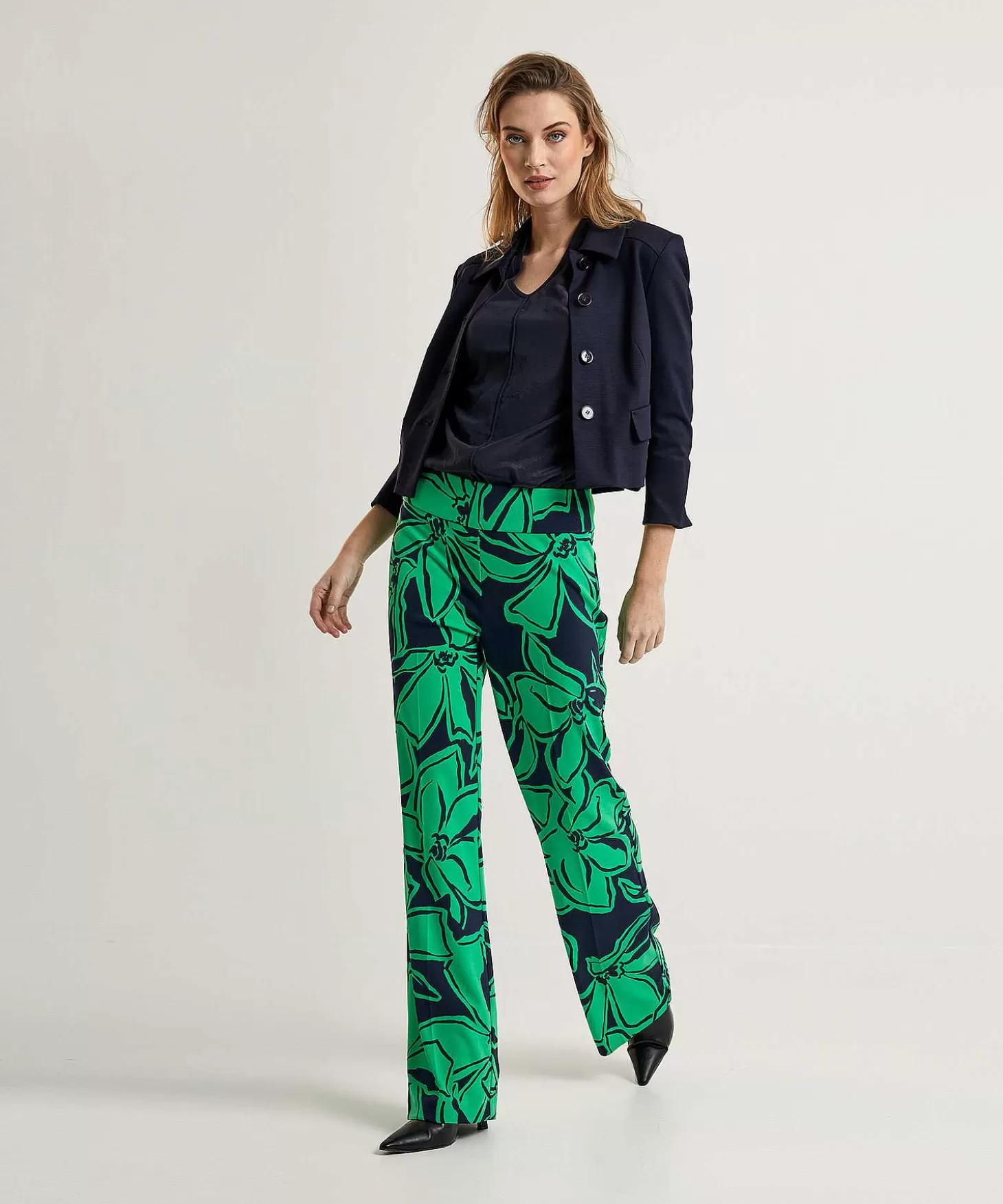 Joseph Ribkoff Broek Bloemenprint Outlet