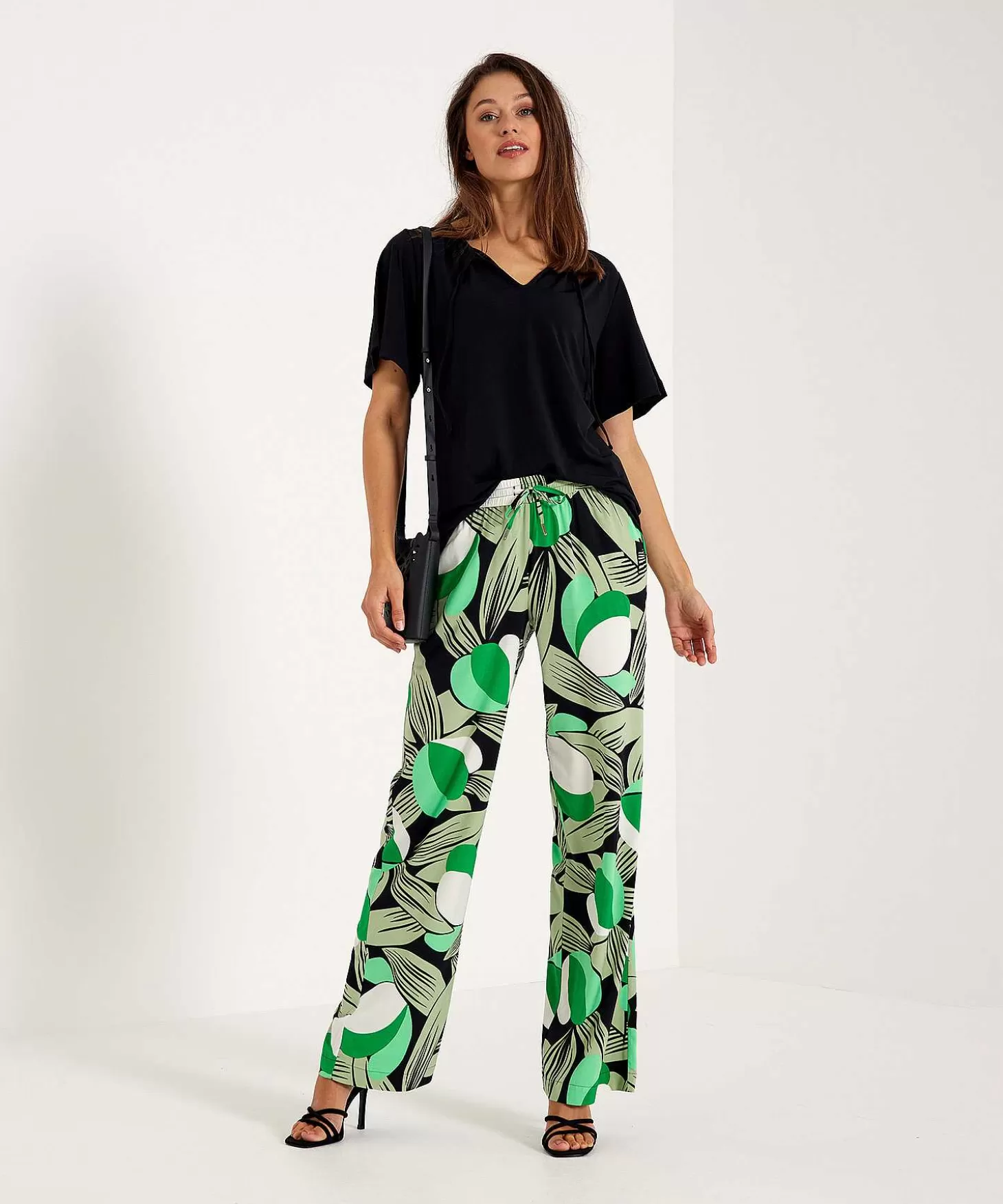 KYRA Broek Modern Flower Bibianna Best Sale