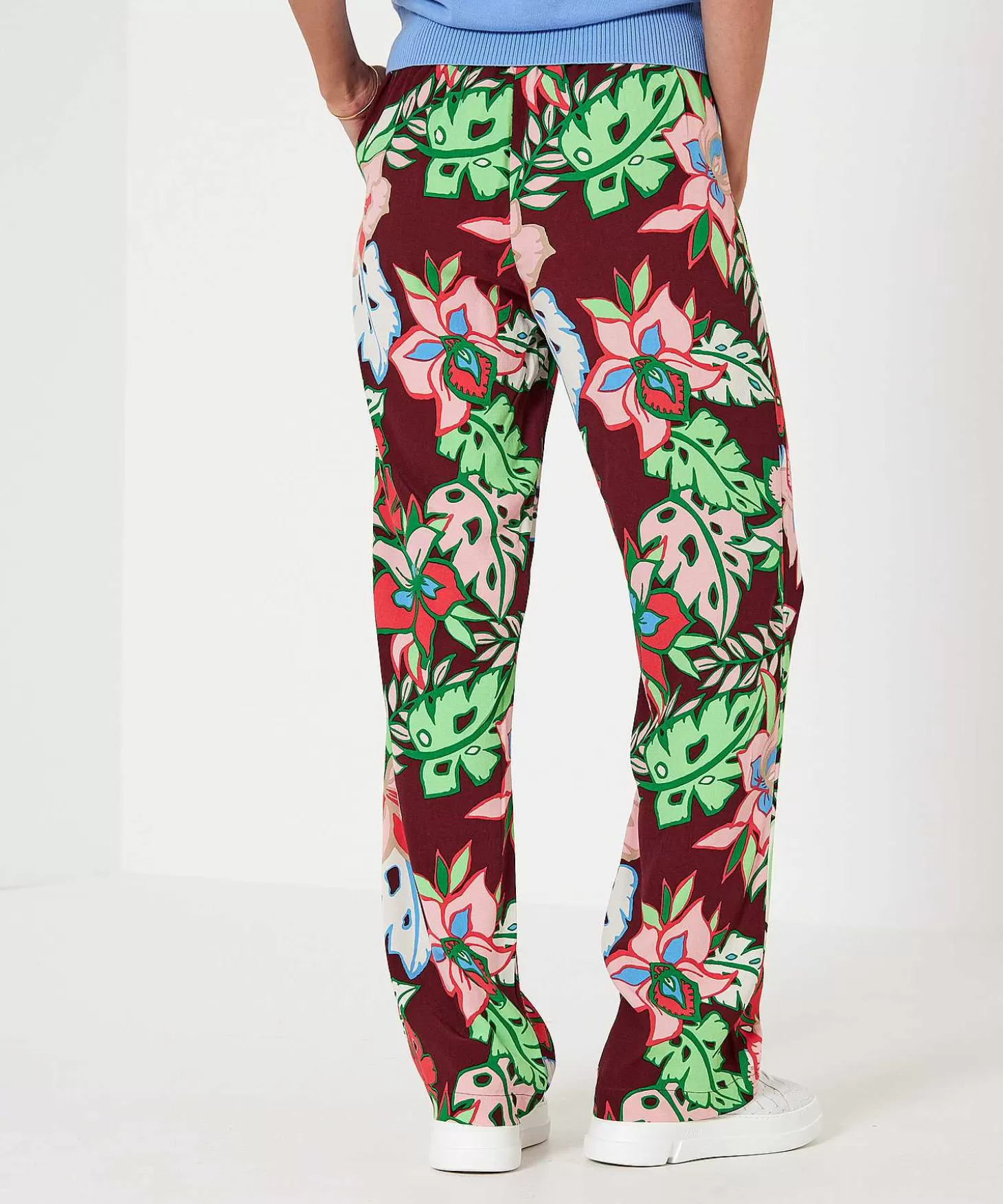 KYRA Palazzo Broek Tropical Flower Maisa Fashion