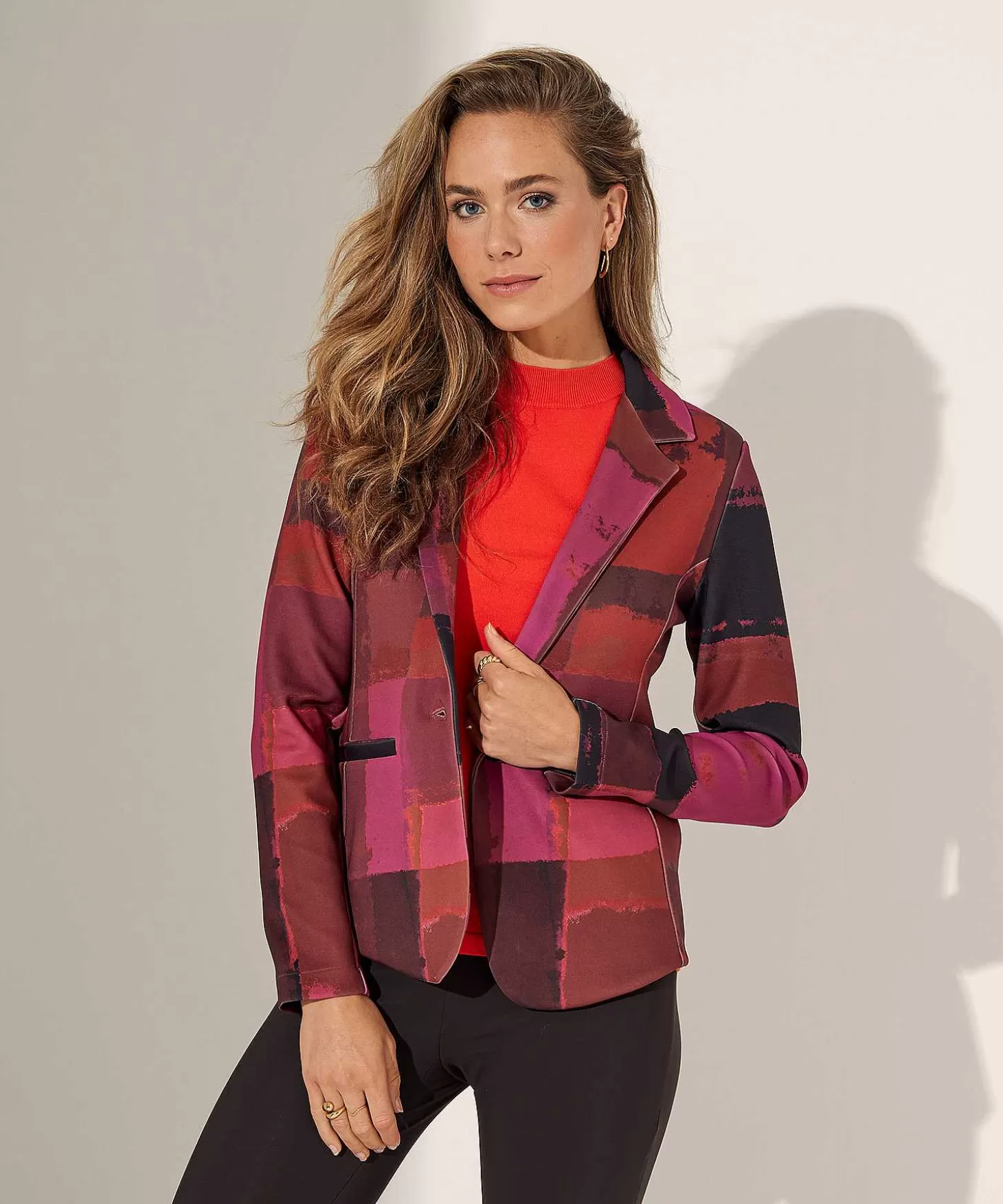 KYRA Scuba Blazer Abstract Nikita Outlet