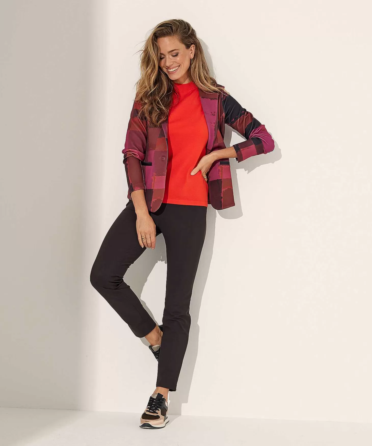 KYRA Scuba Blazer Abstract Nikita Outlet