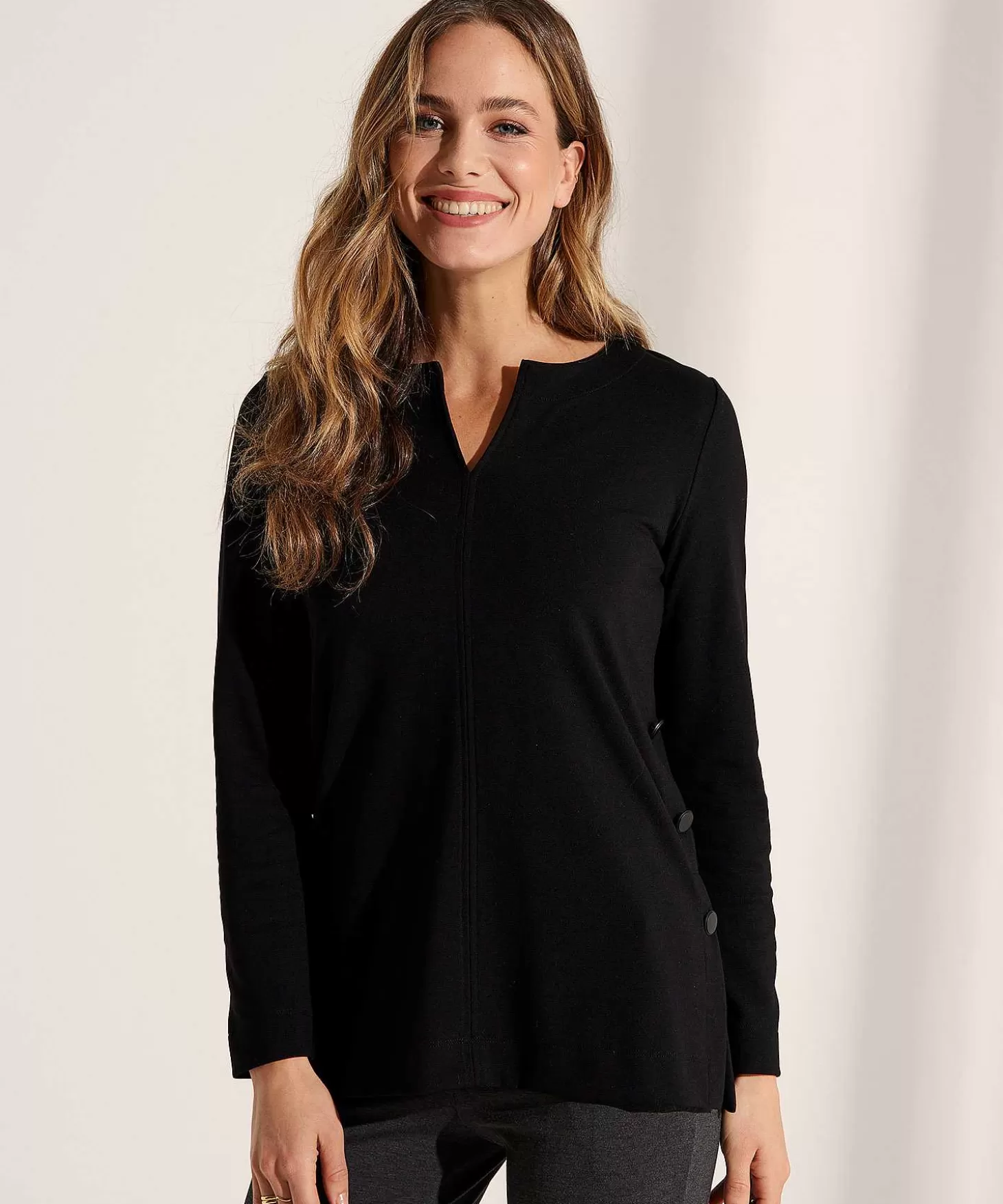 KYRA Shirt Sierknopen Claude Flash Sale