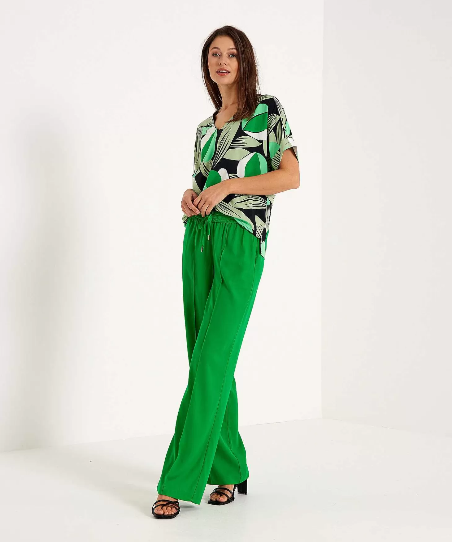 KYRA Wide Leg Broek Ines Best Sale