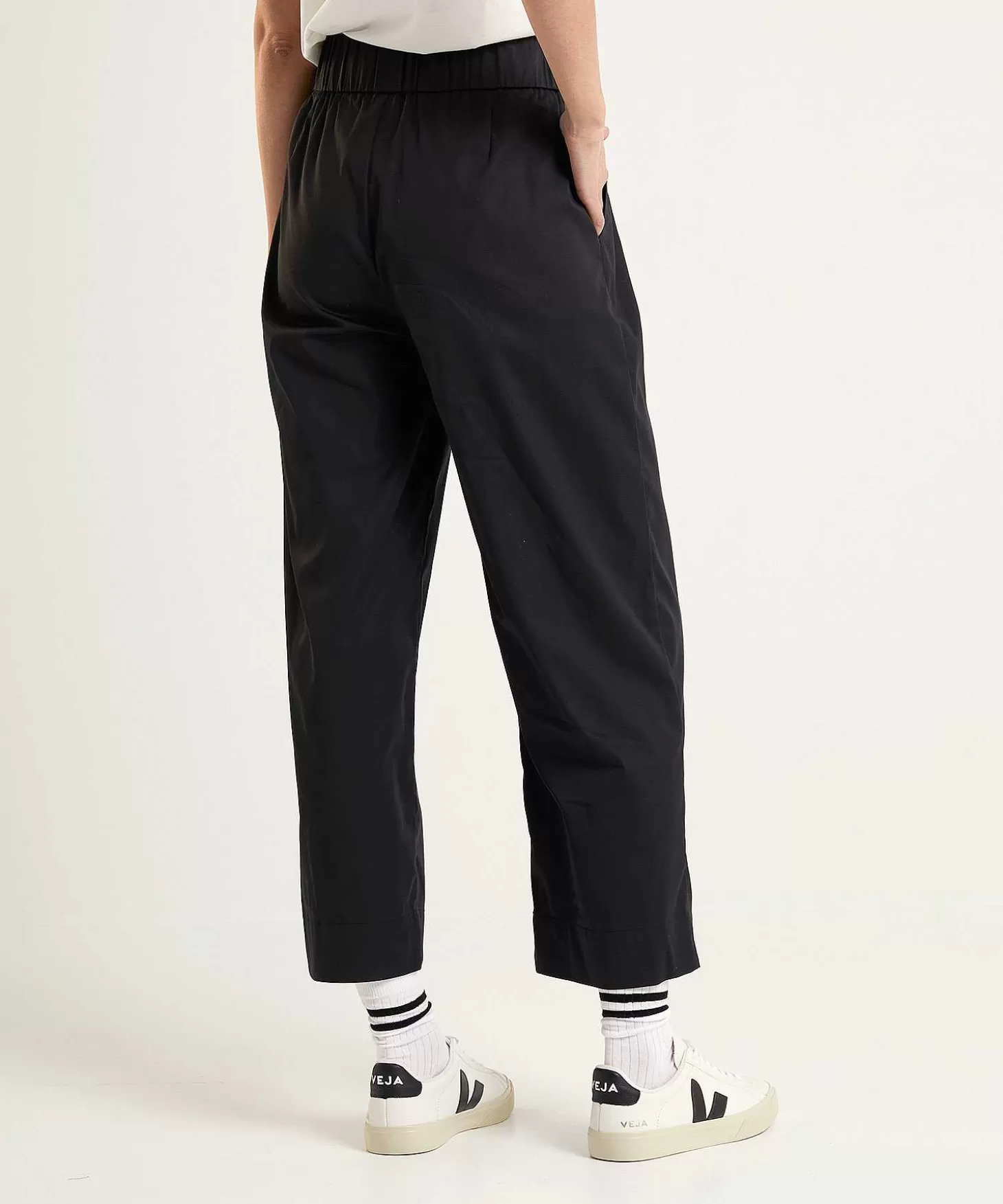 LaSalle Cropped Wide Leg Broek Store