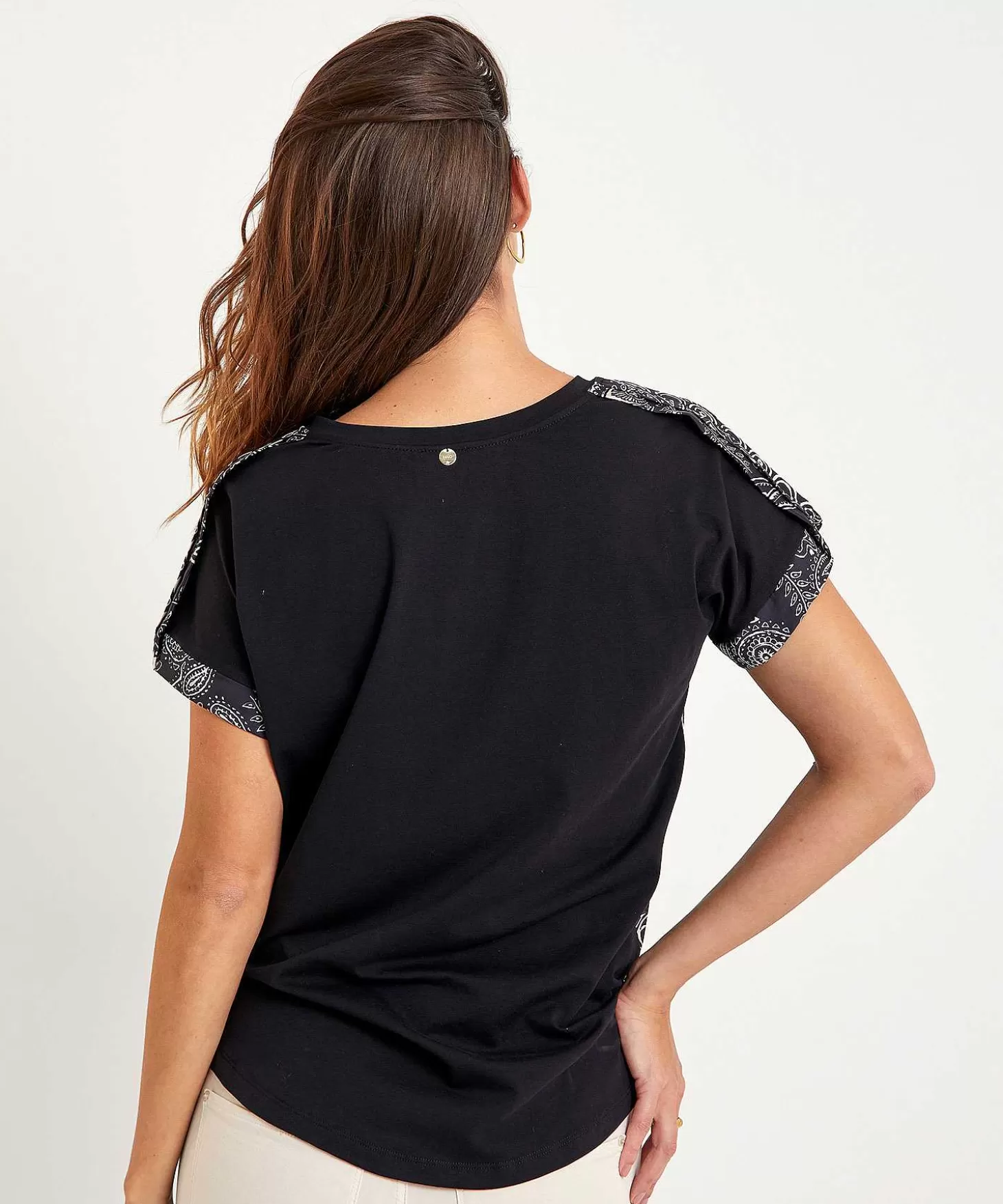 LIU JO Silky Top Paisleyprint Flash Sale