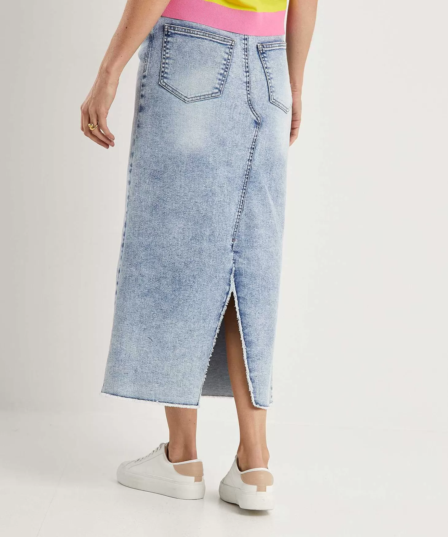 Luisa Cerano Denim Rok Met Split Cheap