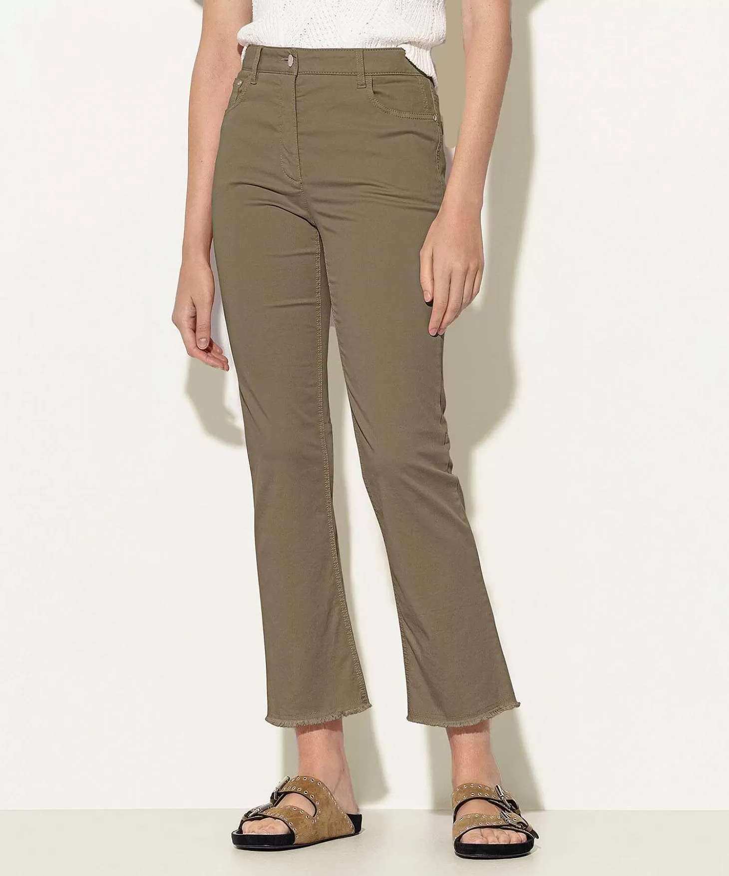 Luisa Cerano Kick Flare Soft Broek Outlet