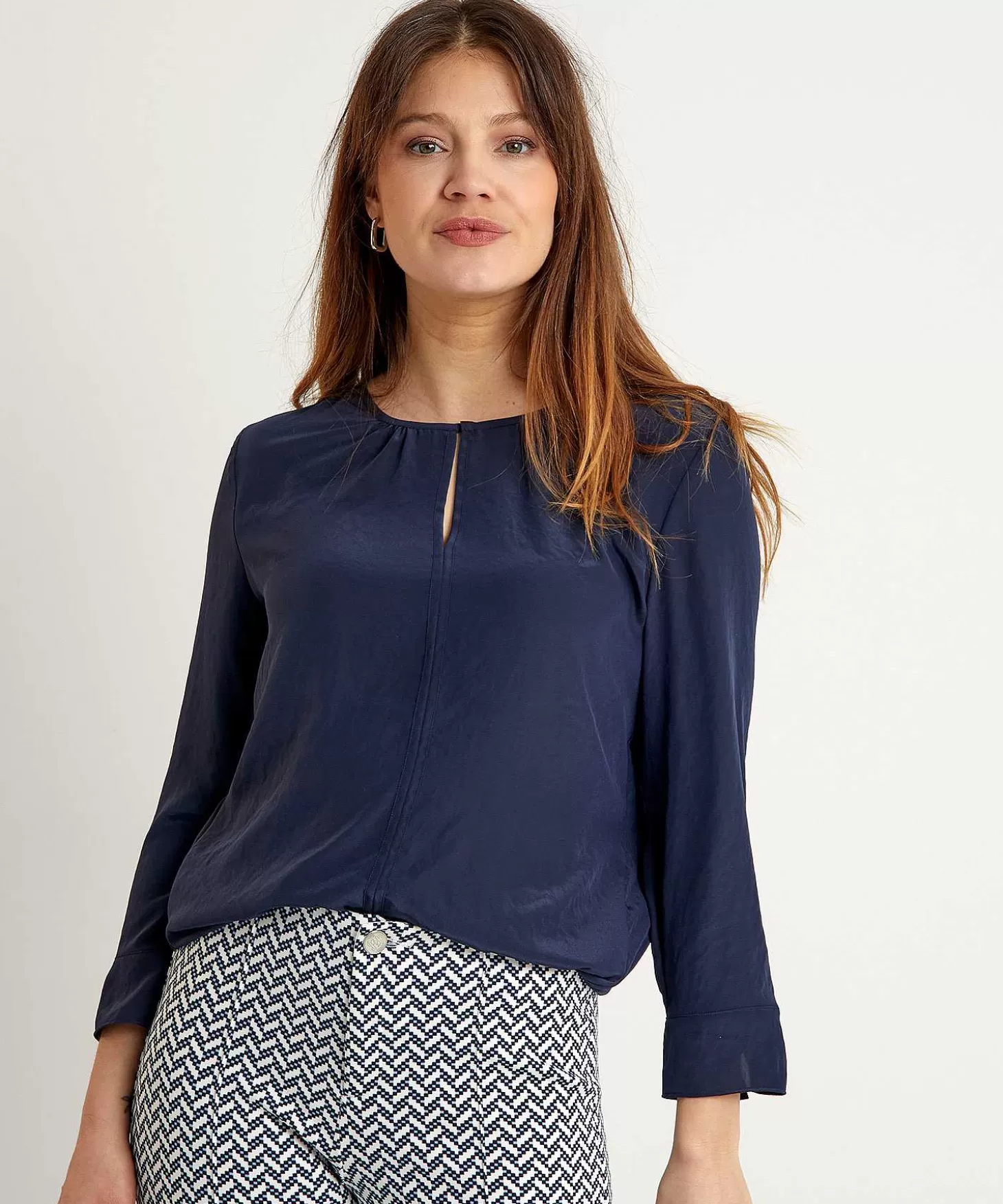 Luisa Cerano Silky Blouse Cheap