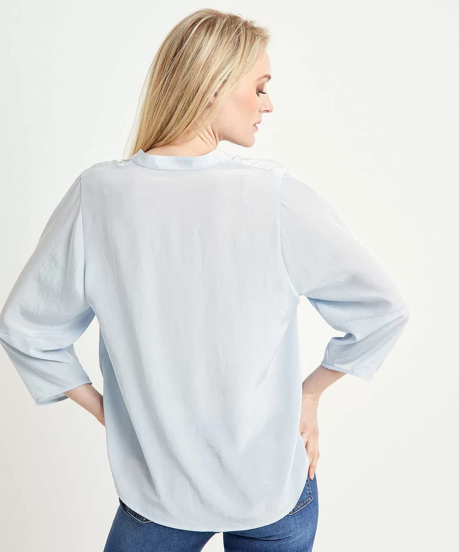 Luisa Cerano Silky Blouse Flash Sale