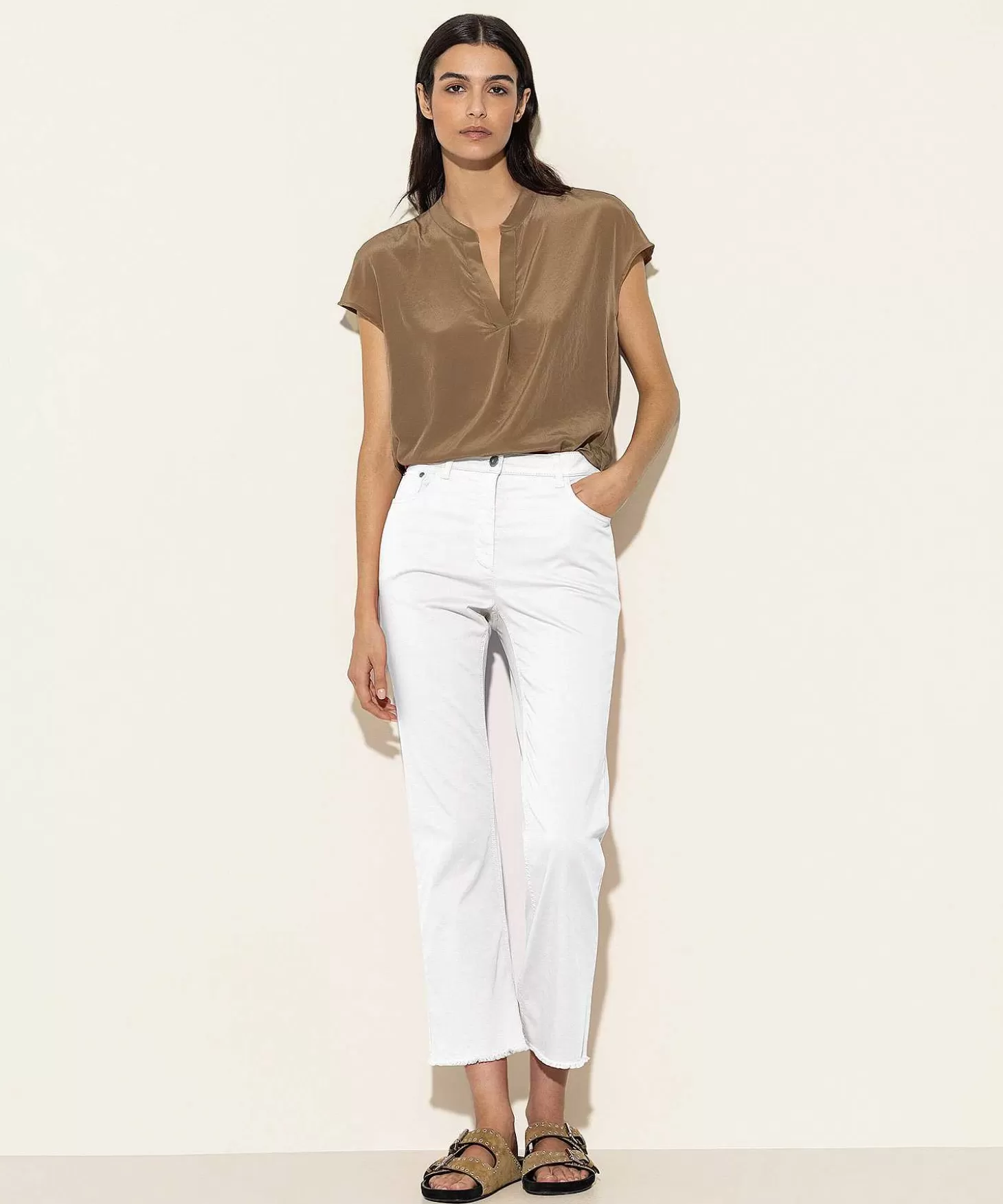 Luisa Cerano Silky Blouse Cheap