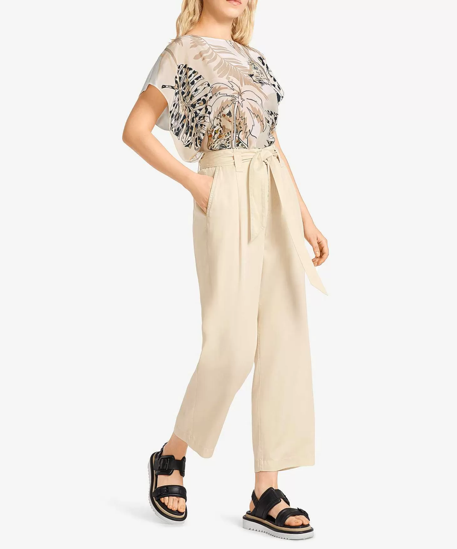 Marc Cain Pants Marc Cain Culotte Broek Met Ceintuur Welleri Best