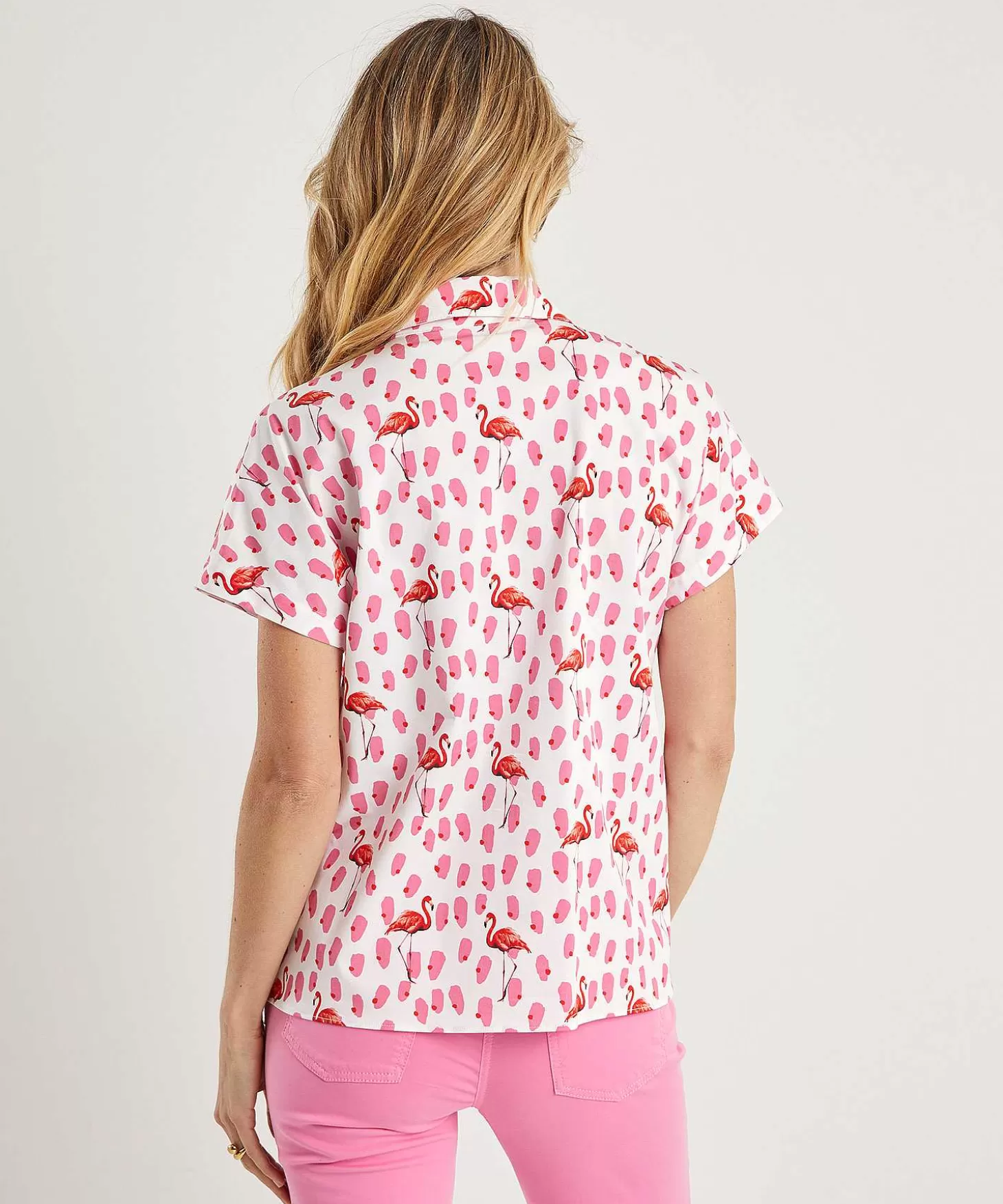 Marc Cain Additions Marc Cain Poplin Blouse Flamingo Cheap