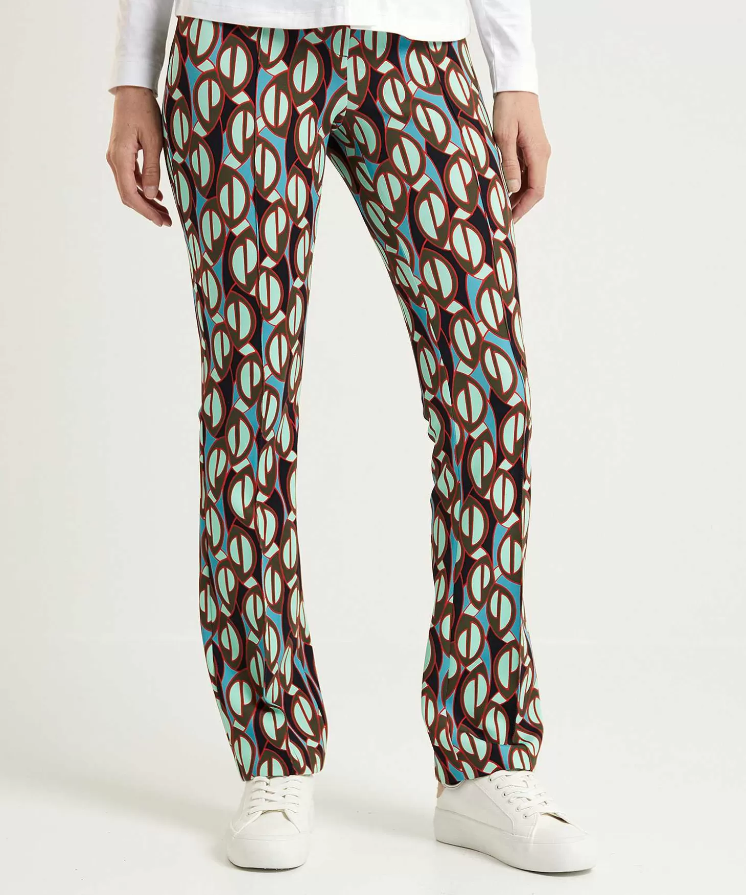 Marc Cain Collections Marc Cain Scuba Broek Multicolor Frederica Hot