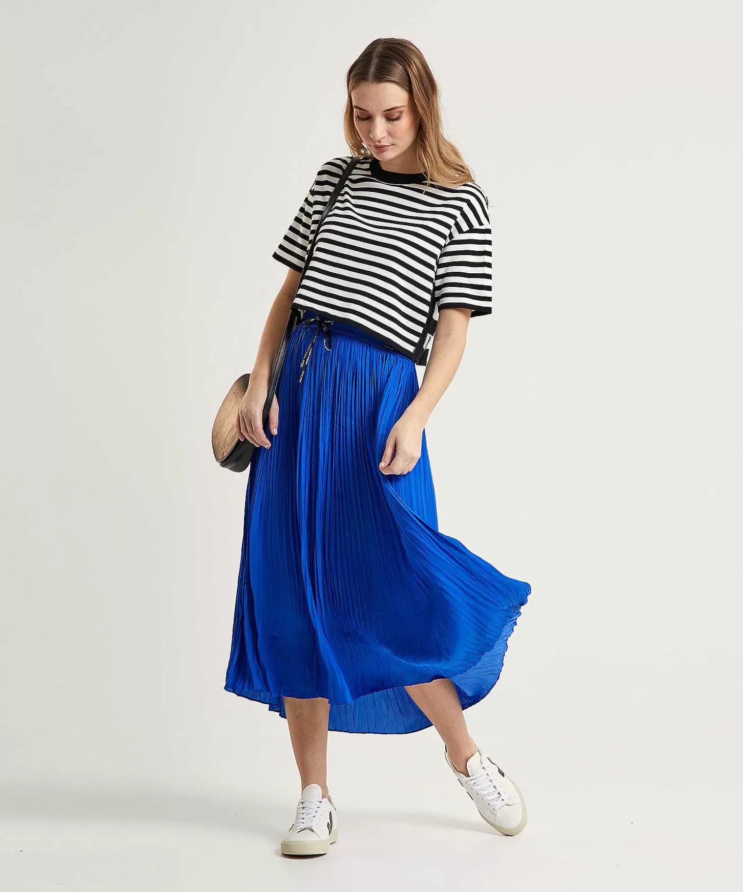 Marc Cain Sports Cropped Truitje Strepen Cheap