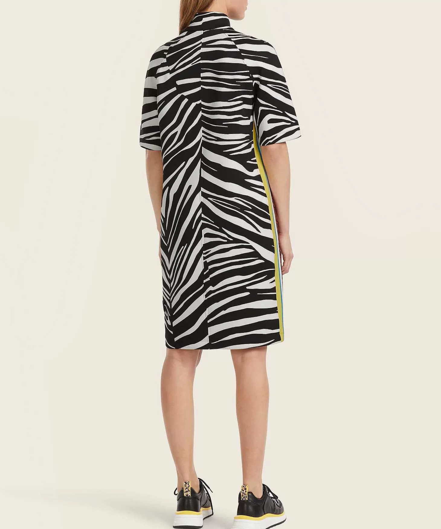 Marc Cain Sports Scuba Jurk Met Rits Mixed Animal Shop