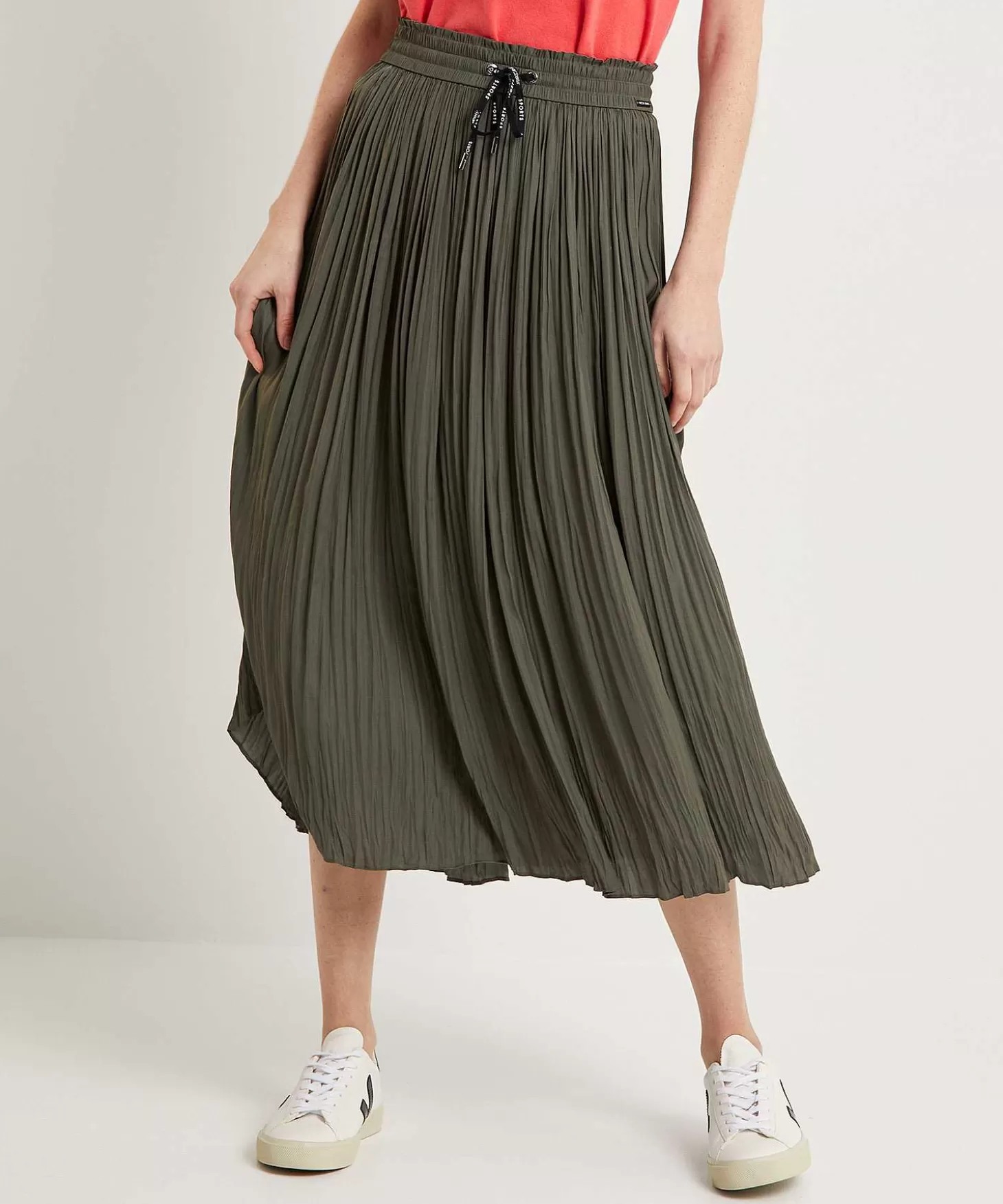 Marc Cain Sports Silky Plisse Rok Clearance