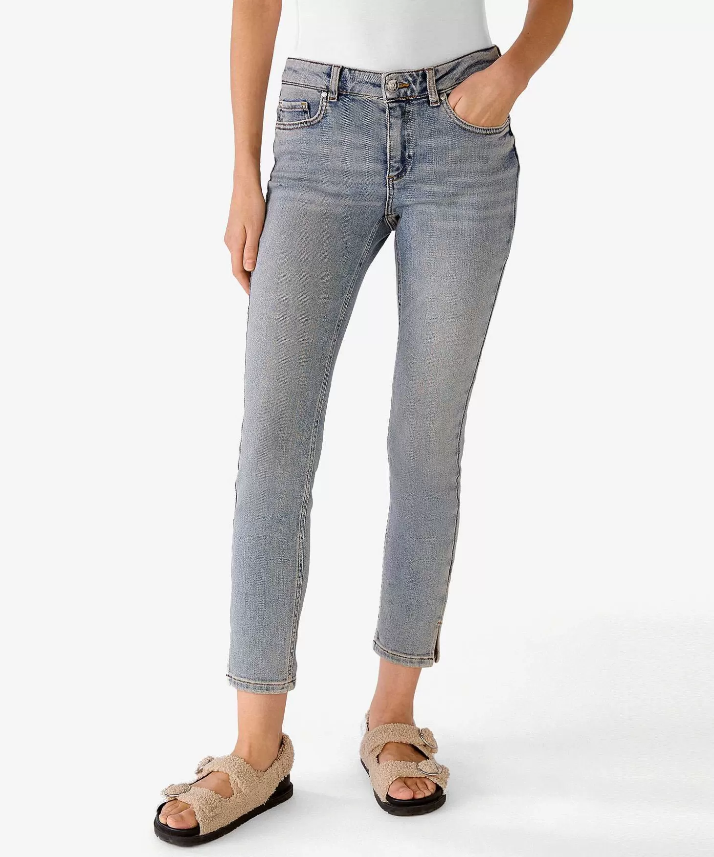 OUI Cropped Jeans Skinny Splitjes Fashion