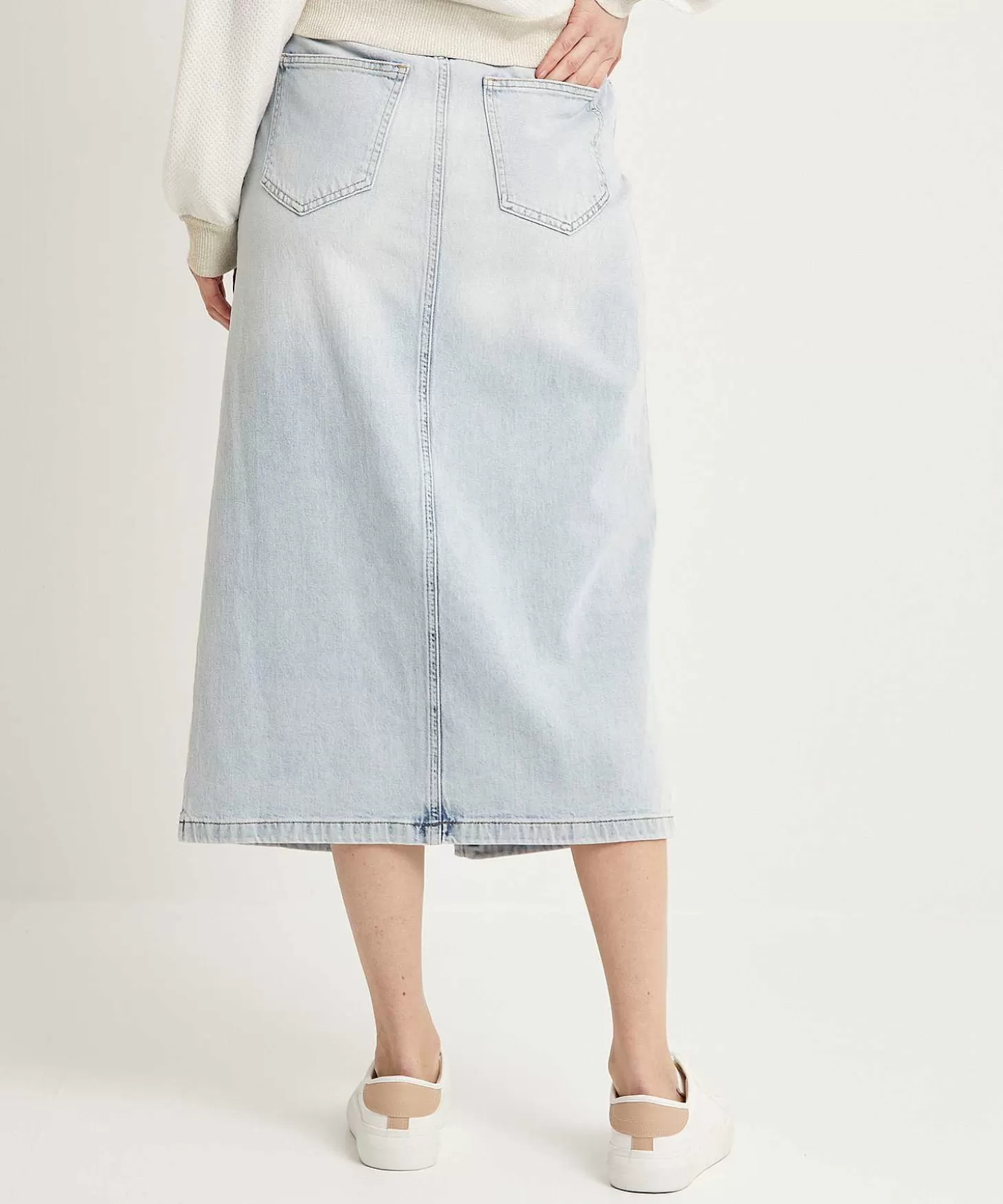 OUI Denim Rok Met Split Fashion