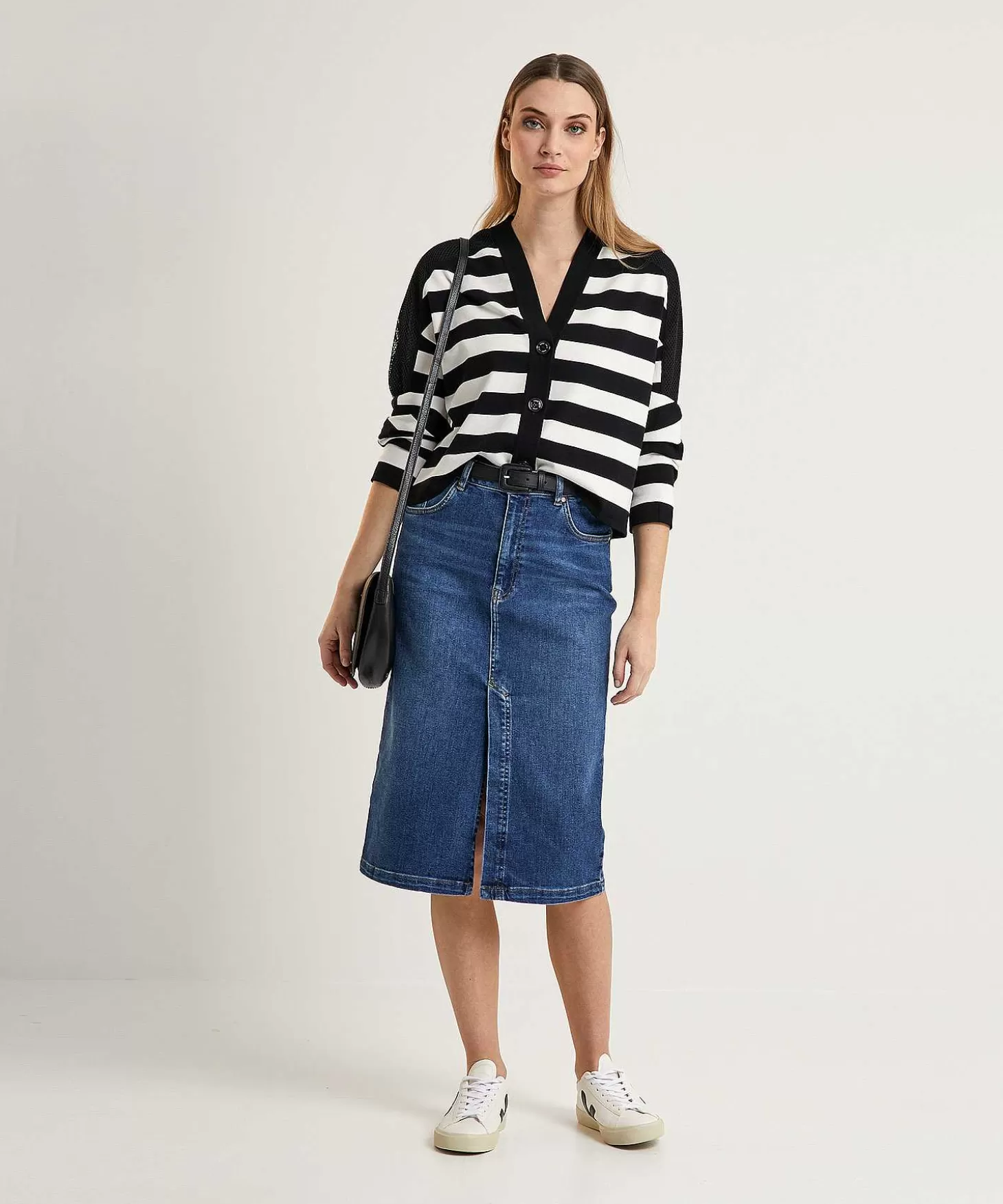 OUI Denim Rok Met Split Discount